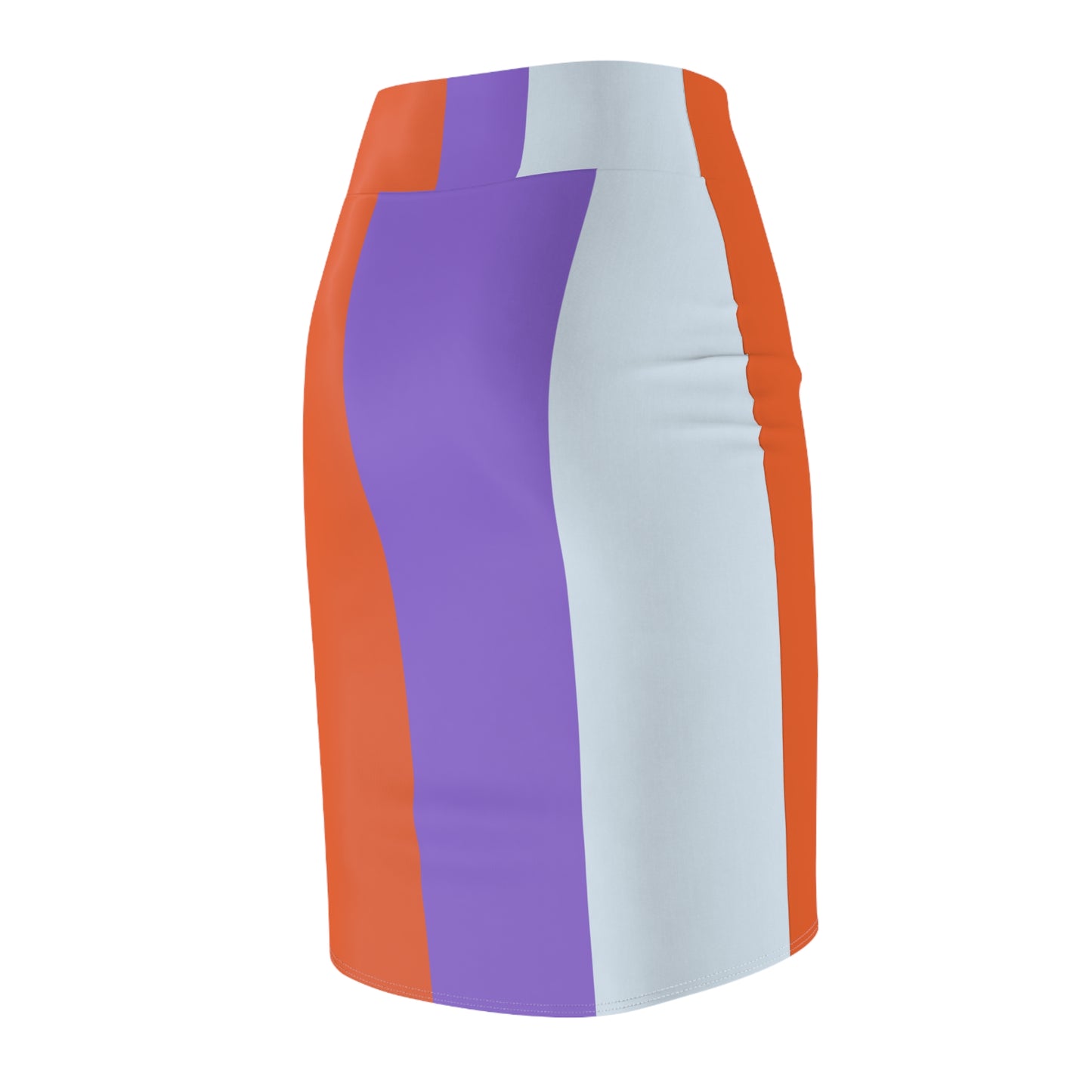 Color Block Women's Pencil Skirt OPB