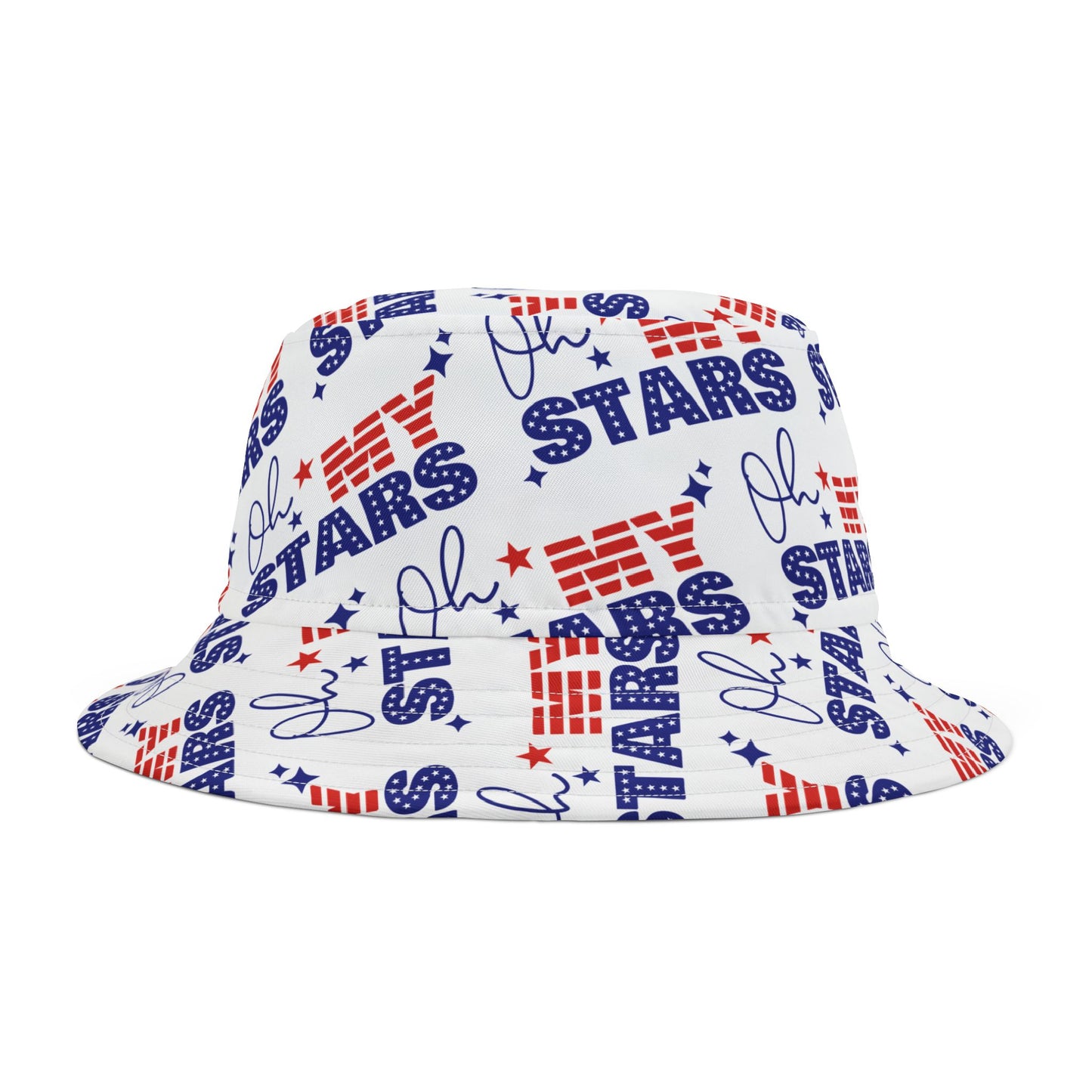 'Oh My Stars' Hat Lg Patterned Bucket