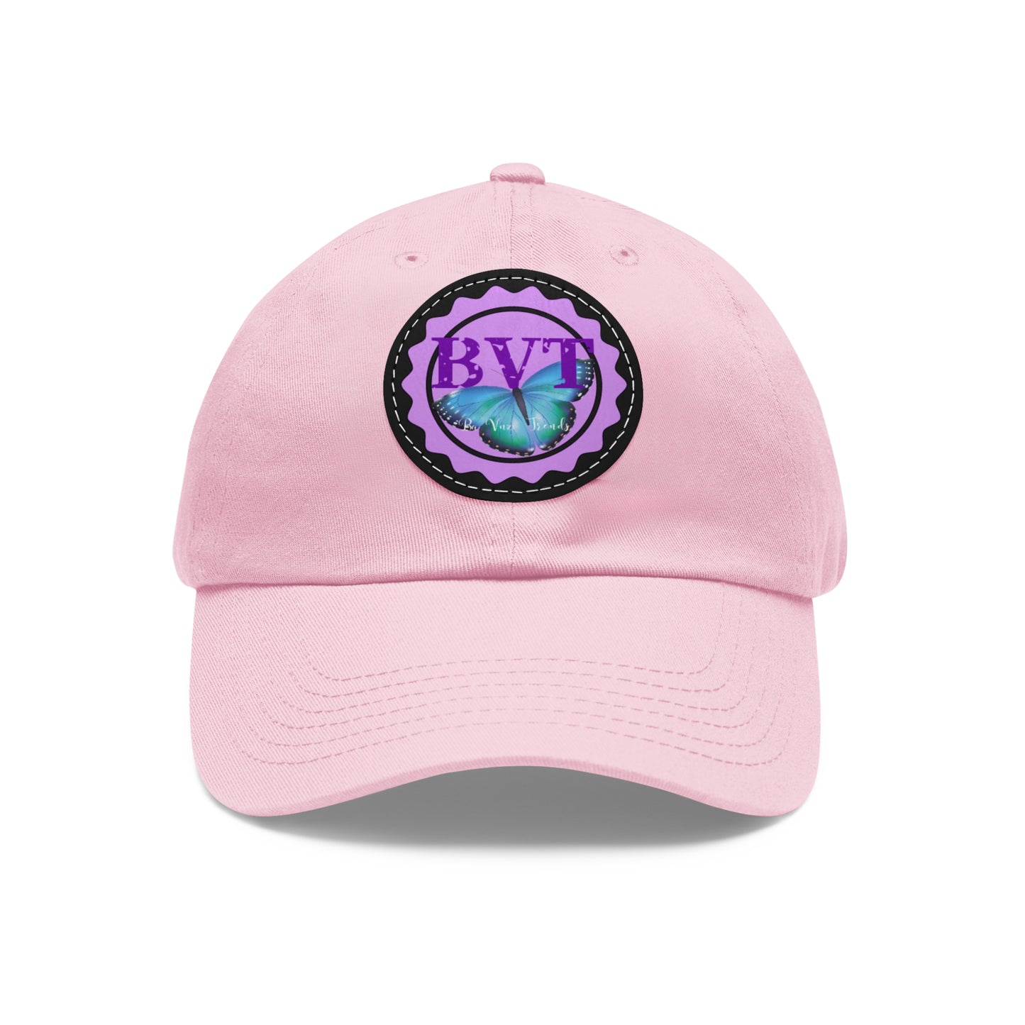 Ba Vuzi Trends Hat Leather Patch (Rd)