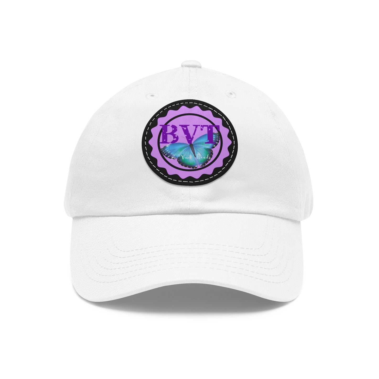 Ba Vuzi Trends Hat Leather Patch (Rd)