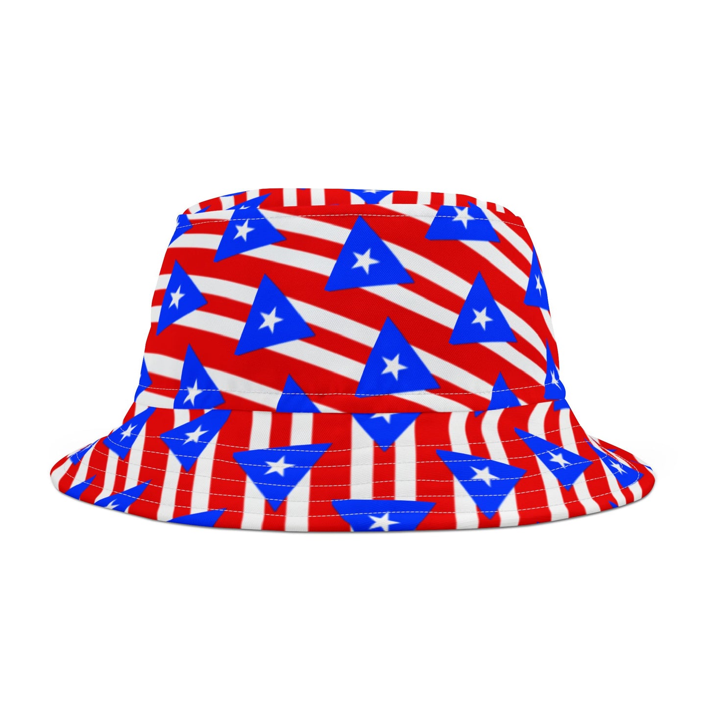 Puerto Rico Hat Mini Patterned Bucket
