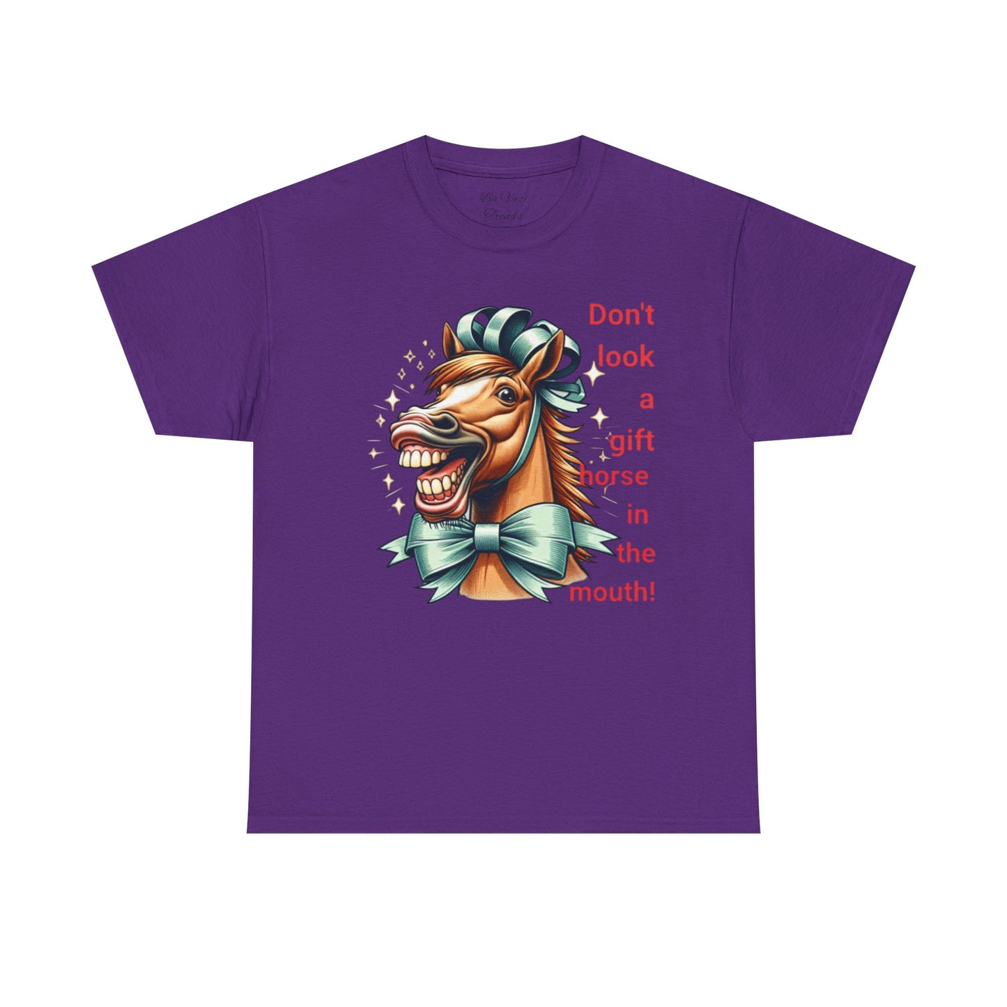 Gift Horse Cotton Tee