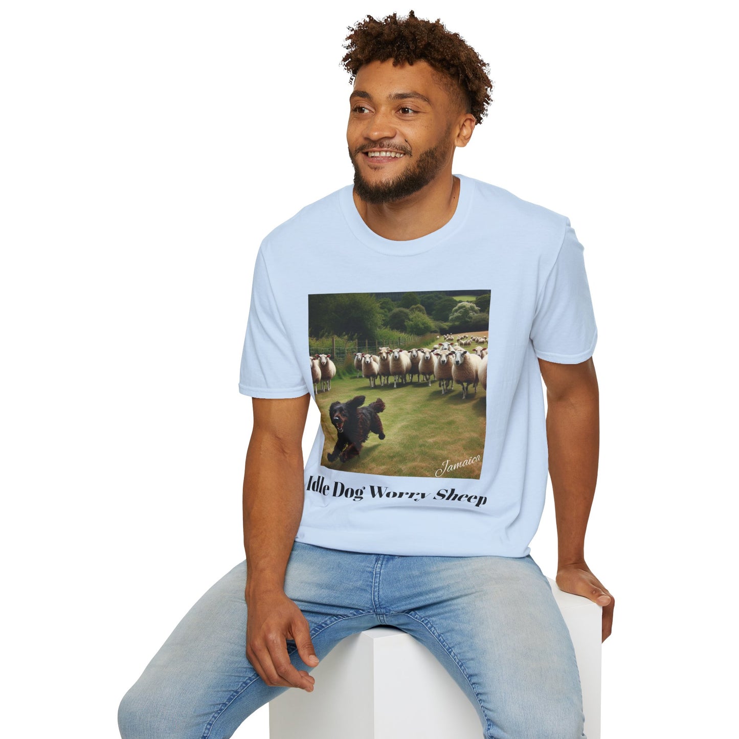 Idle Dog Softstyle T-Shirt