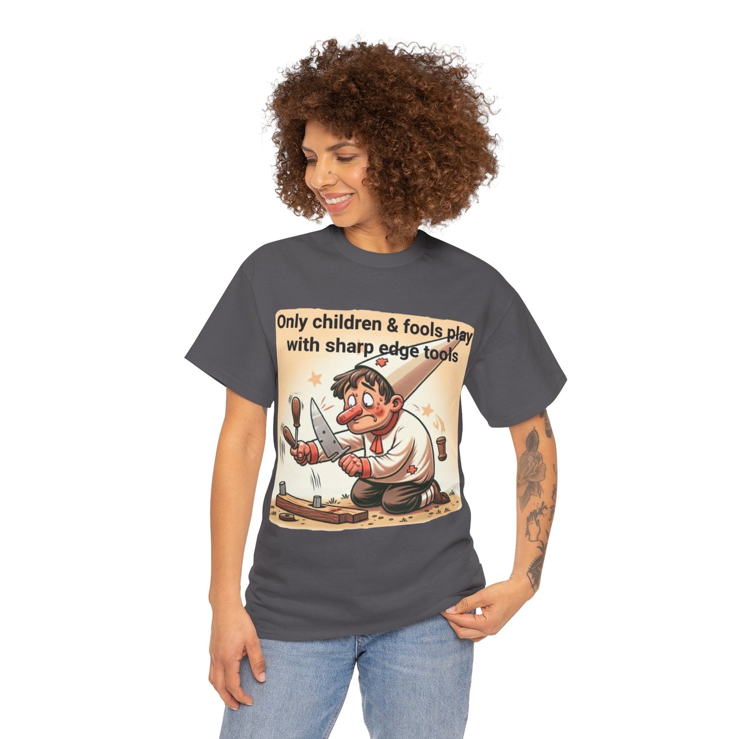 Fools & Sharp Tools Cotton Tee