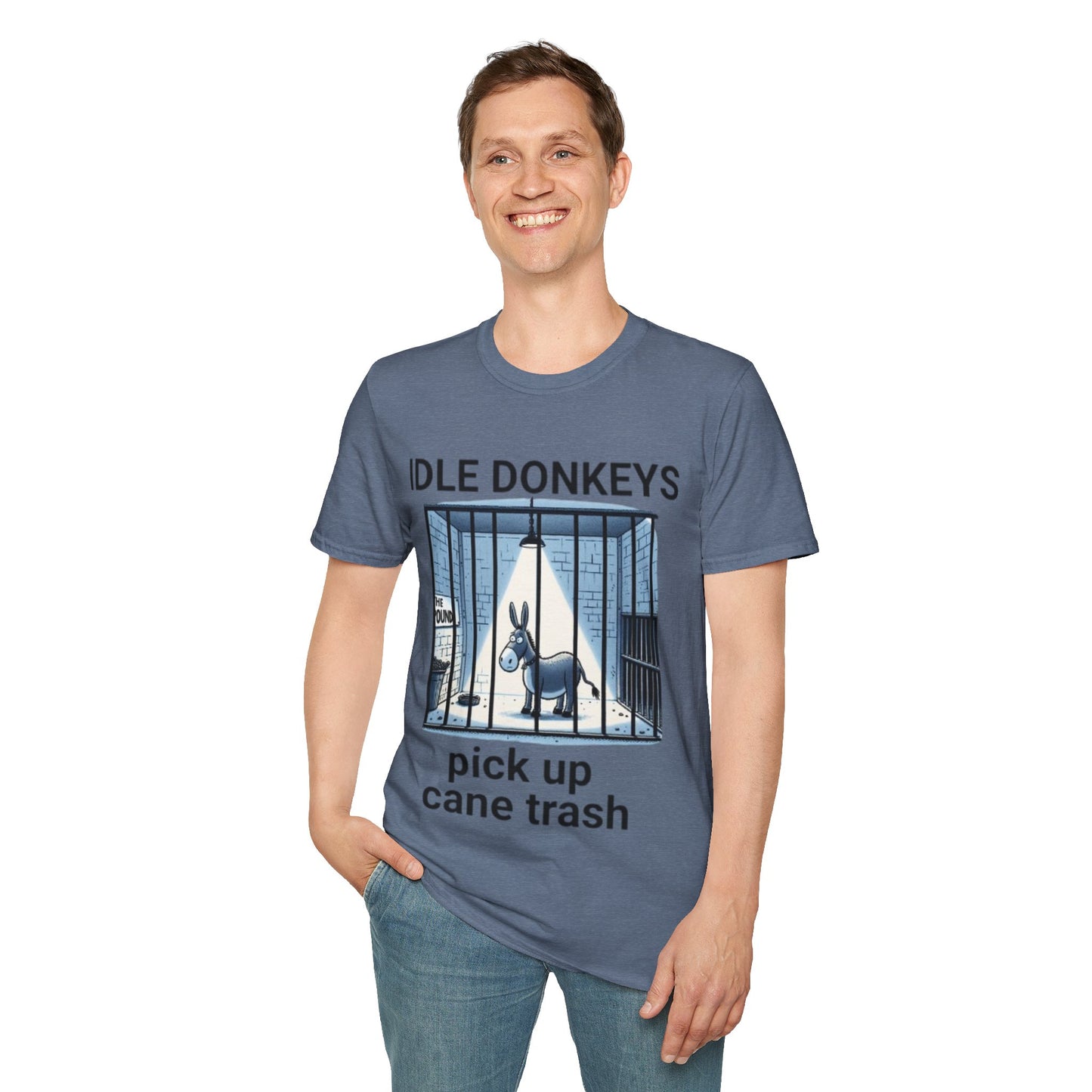 Idle Donkey Softstyle T-Shirt