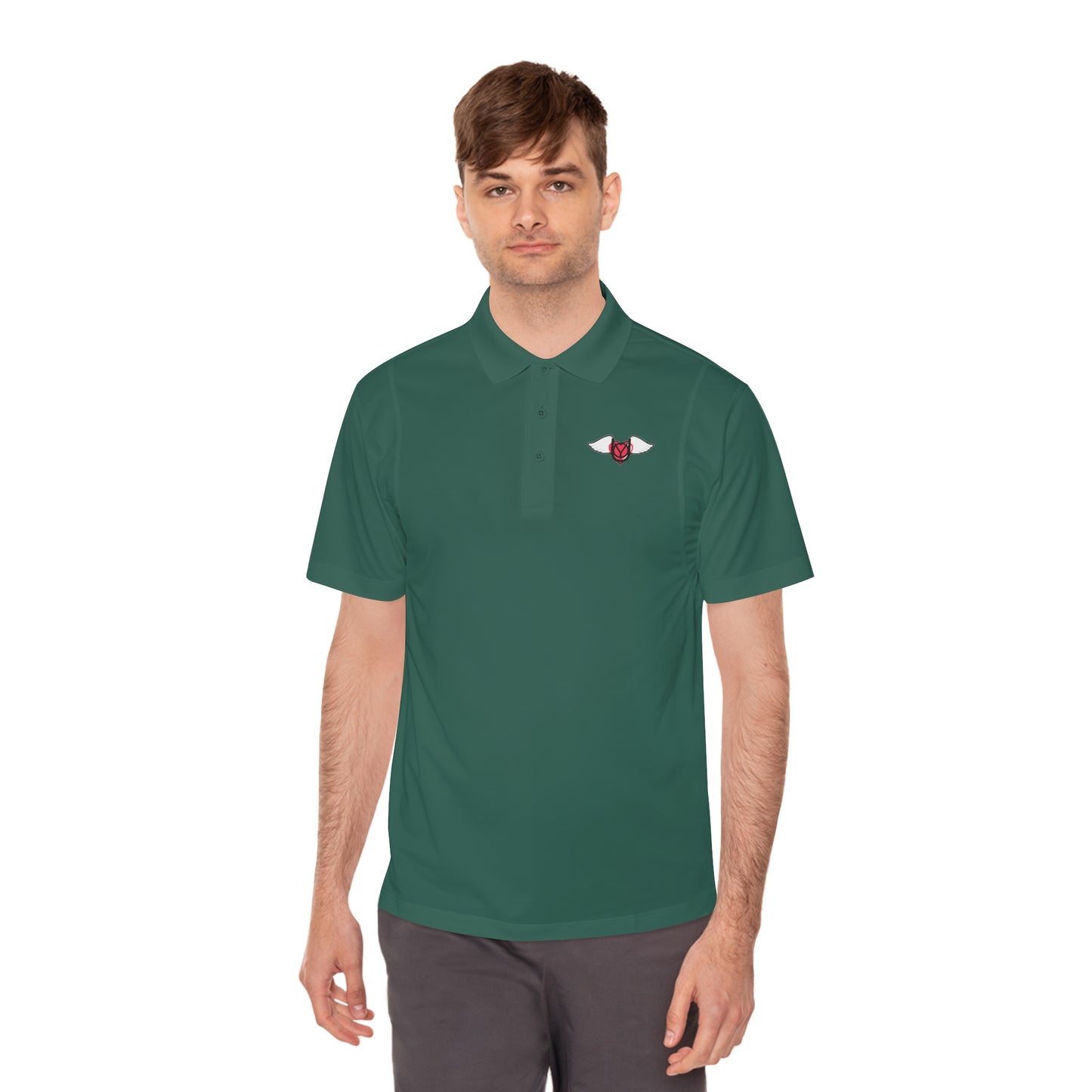 EMbrace The You Men's Sport Polo Shirt (Plain)
