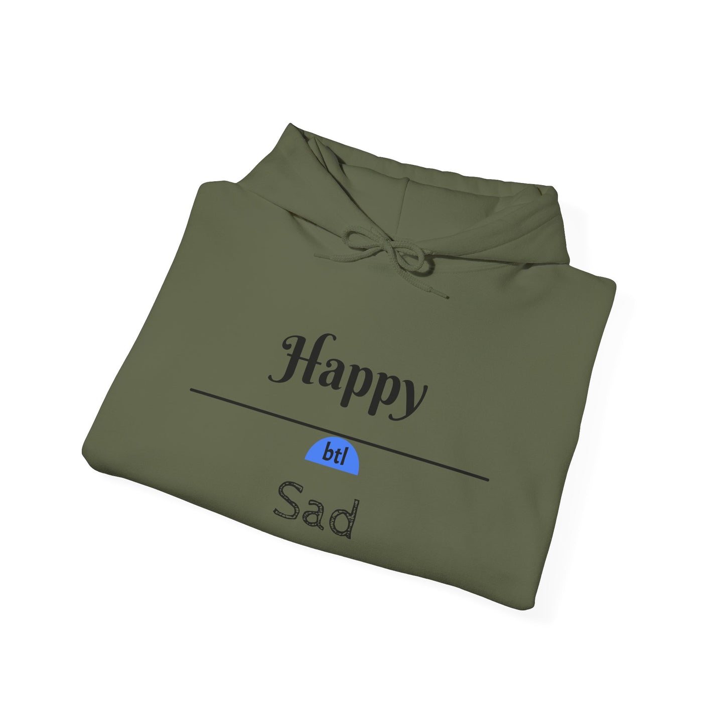 Happy/Sad Hooded Sweatshirt