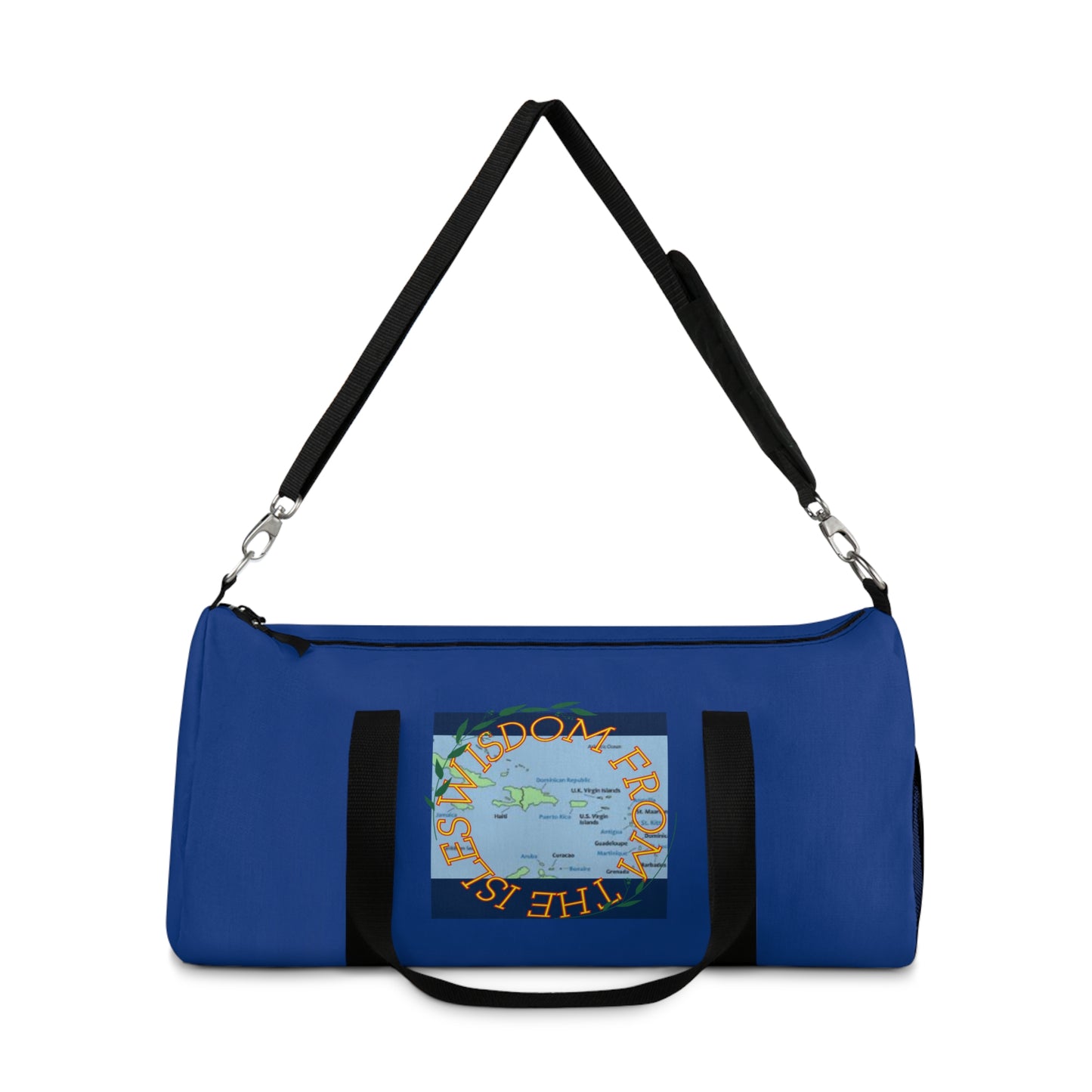 Wisdom from the Isles Duffel Bag (Blue)