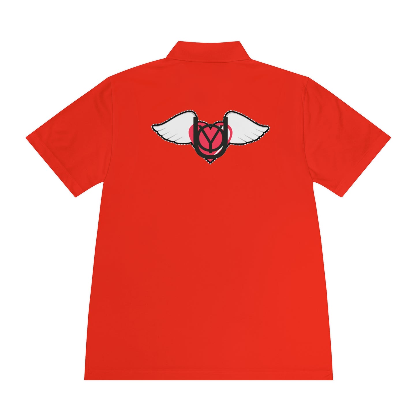 EMbrace The You Men's Sport Polo Shirt (Logo)