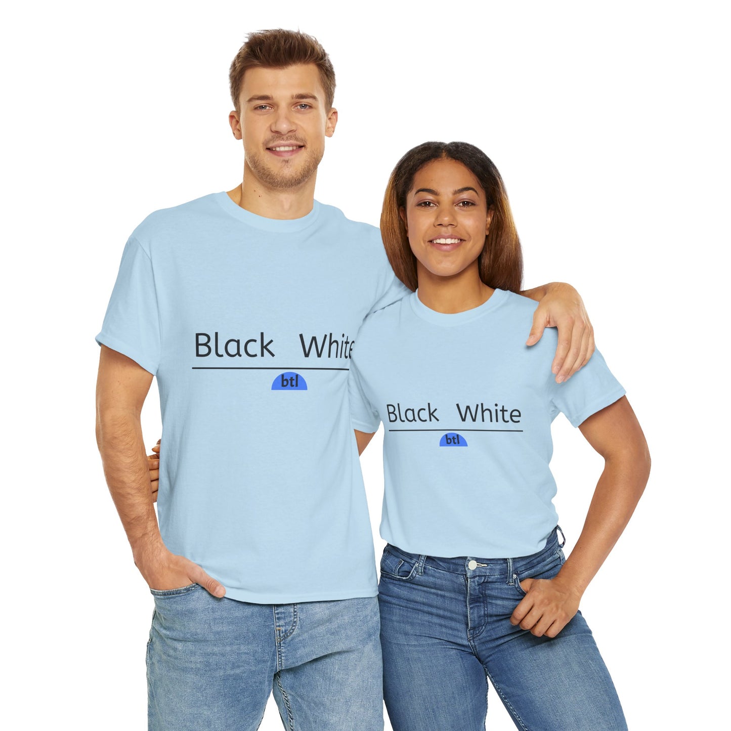 Black/White Unisex Tee