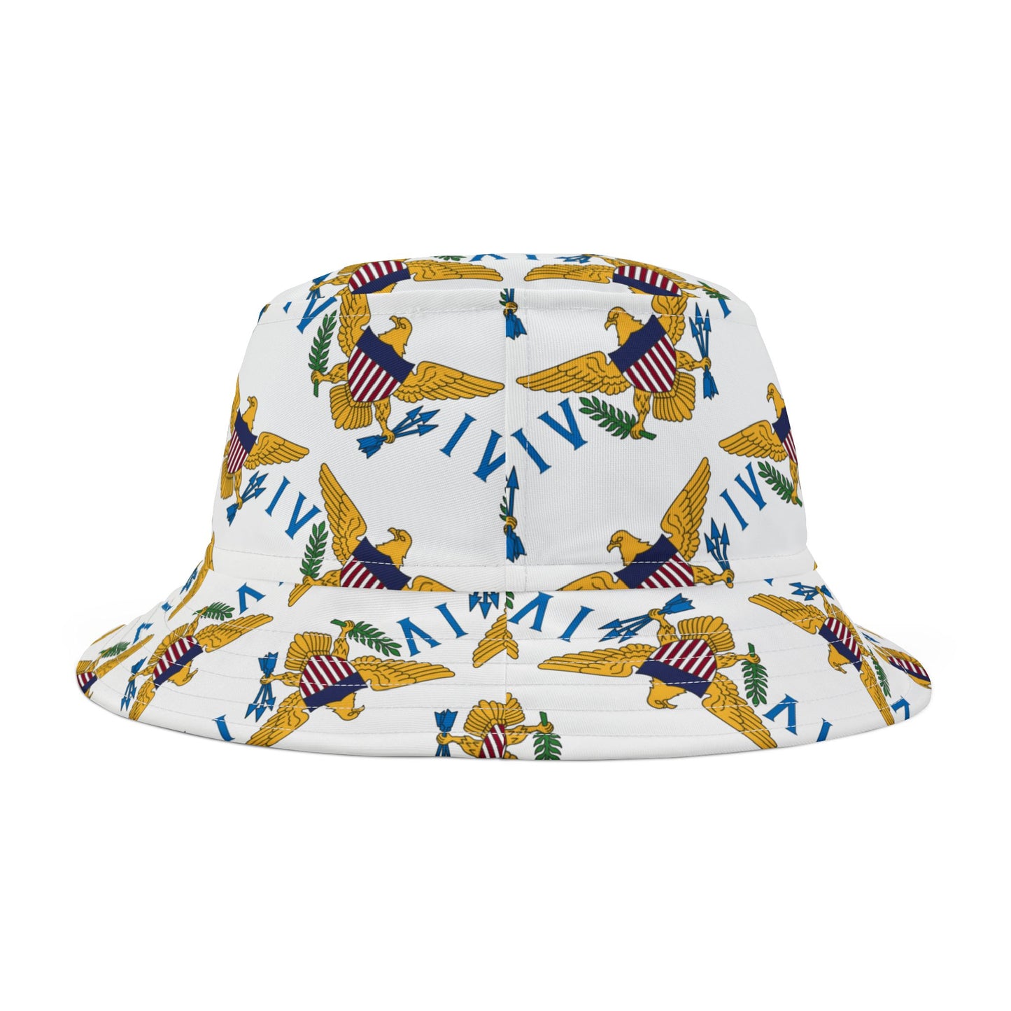 USVI Hat Lg Patterned Bucket