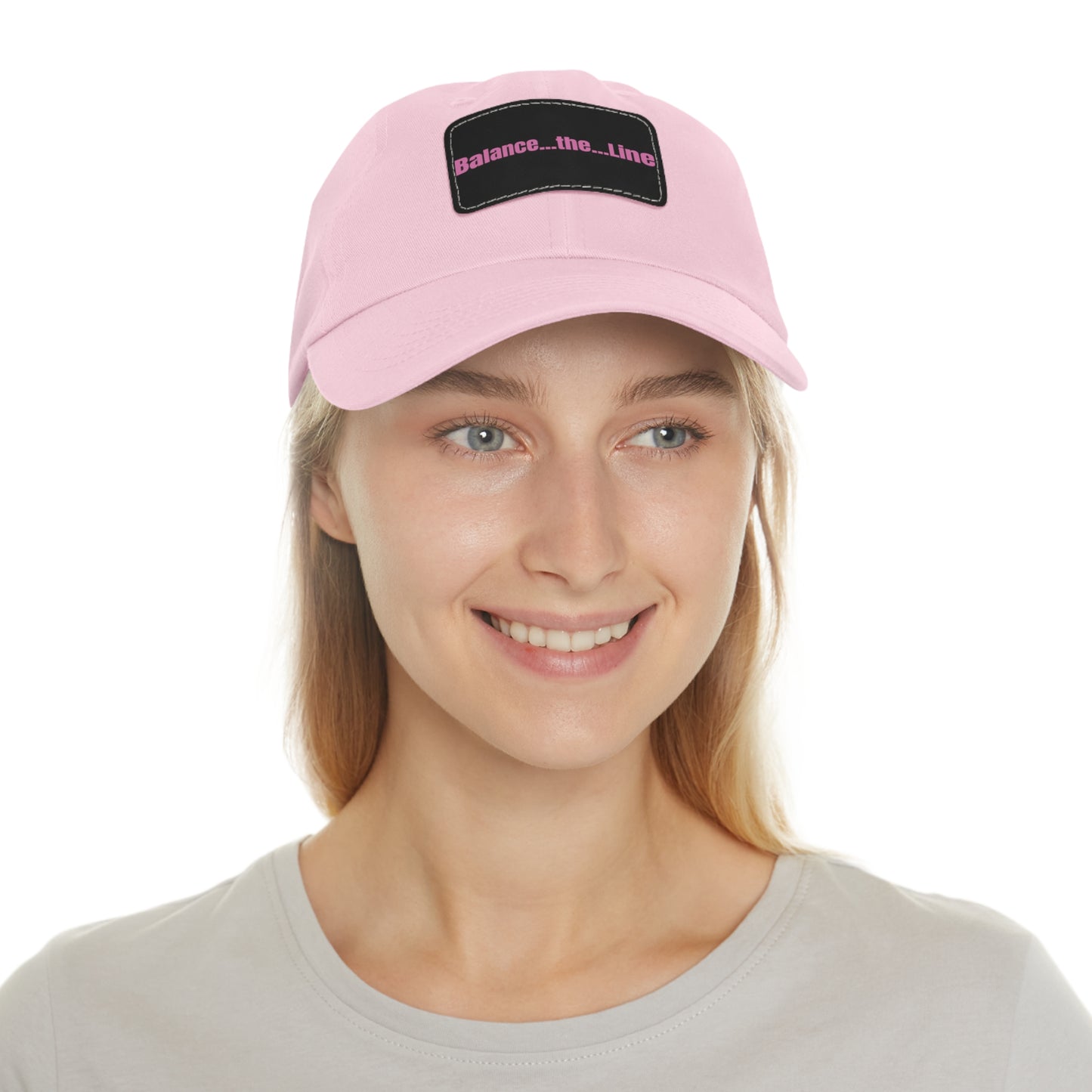 Balance the Line Dad Hat Leather Patch (RP)
