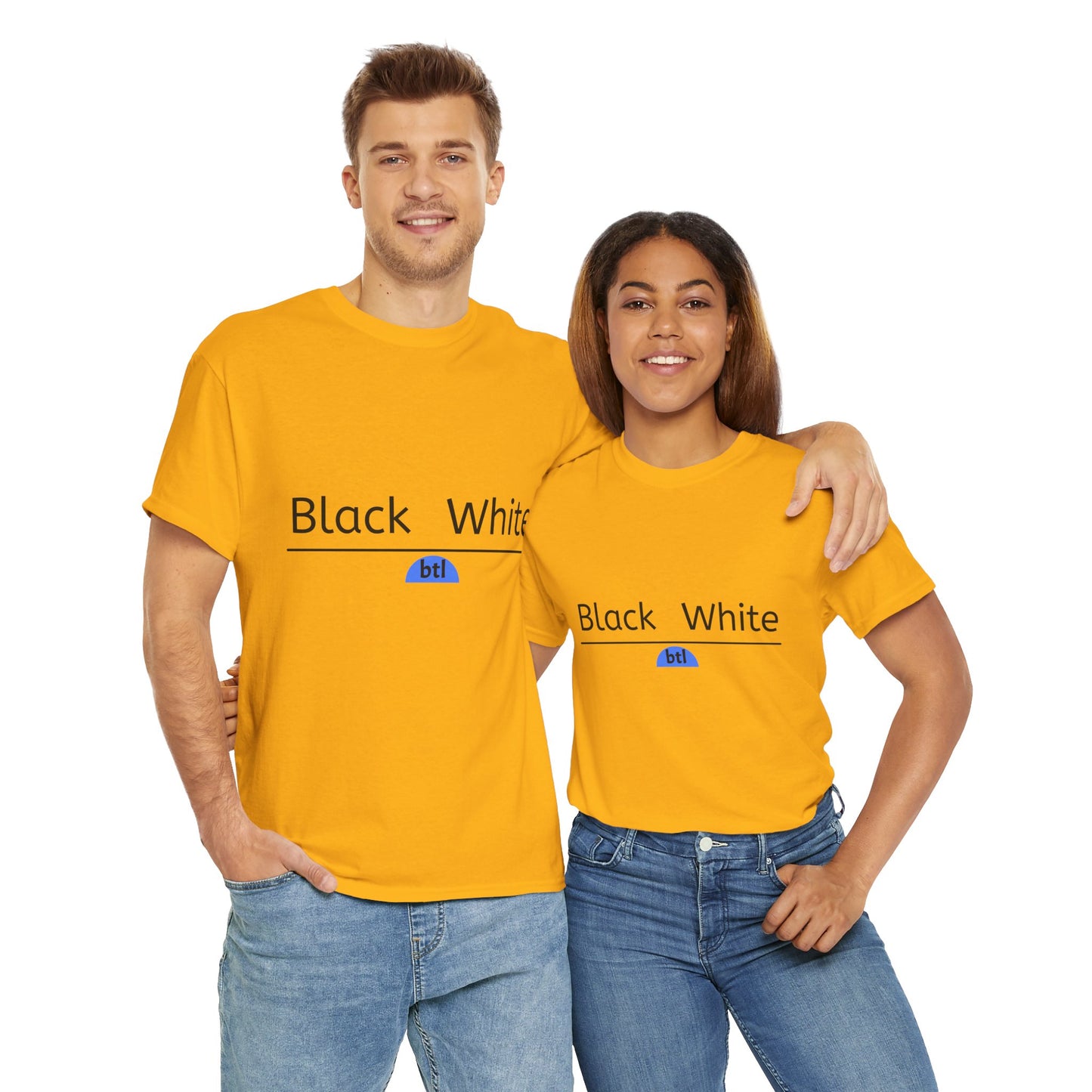 Black/White Unisex Tee