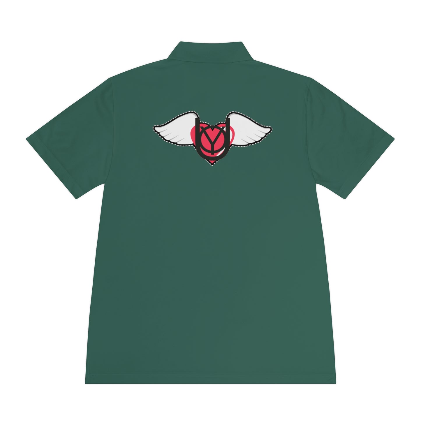 EMbrace The You Men's Sport Polo Shirt (Logo)
