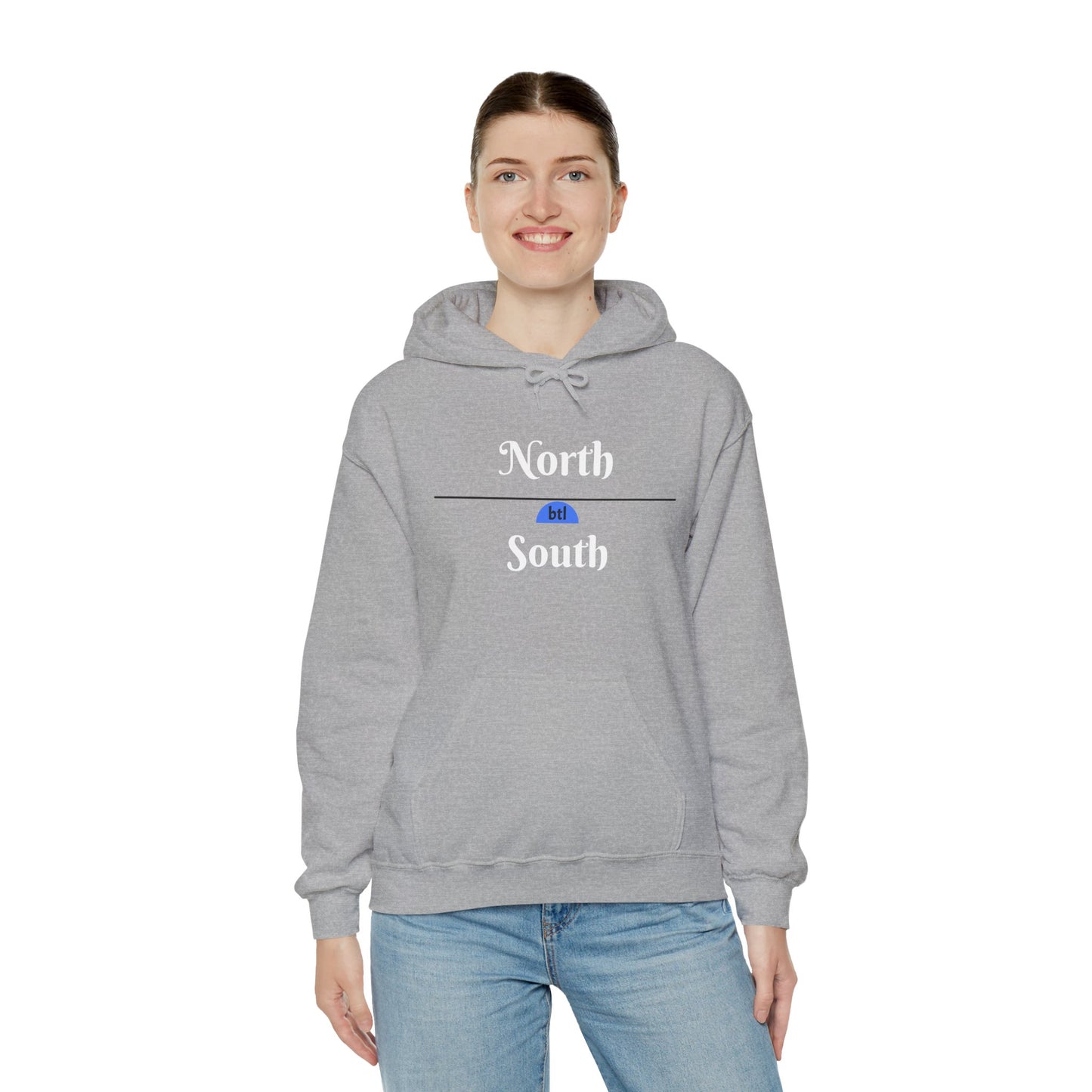 North/South Hooded Sweatshirt