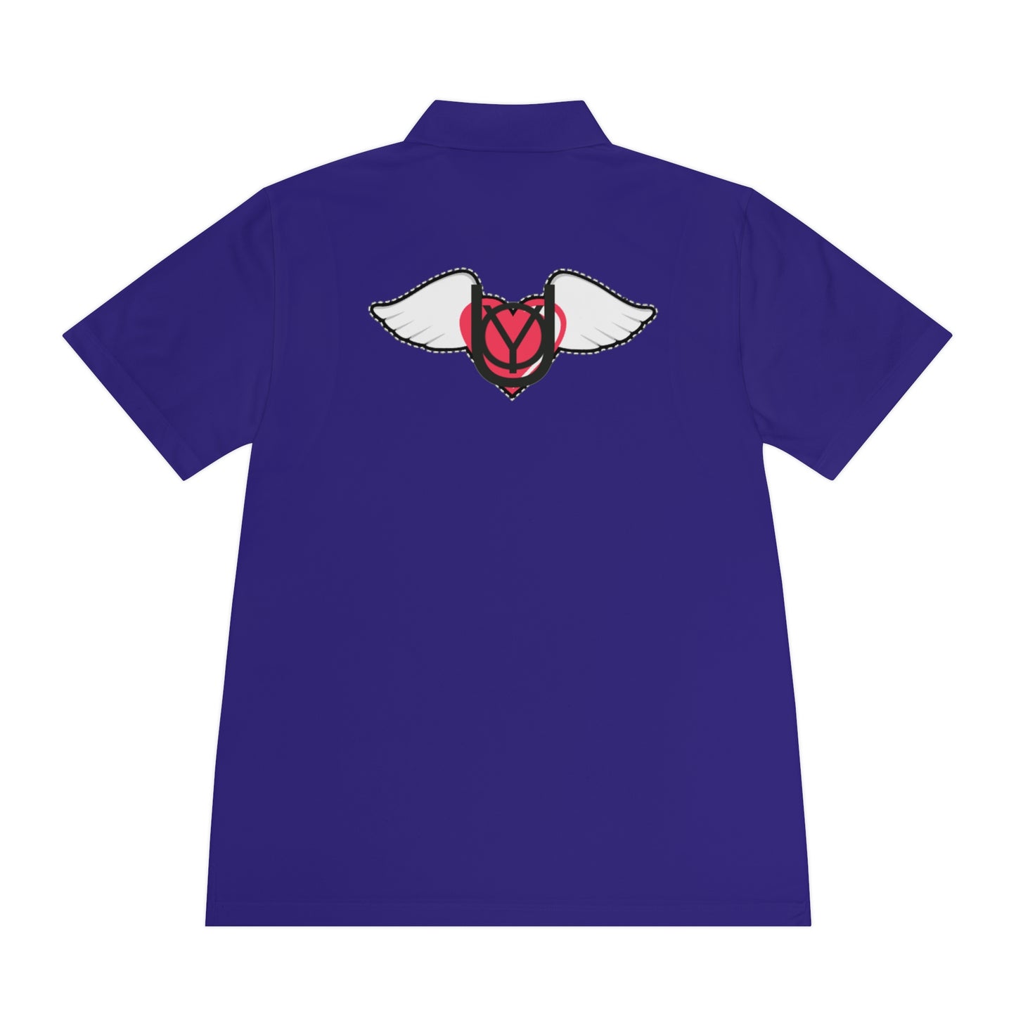 EMbrace The You Men's Sport Polo Shirt (Logo)