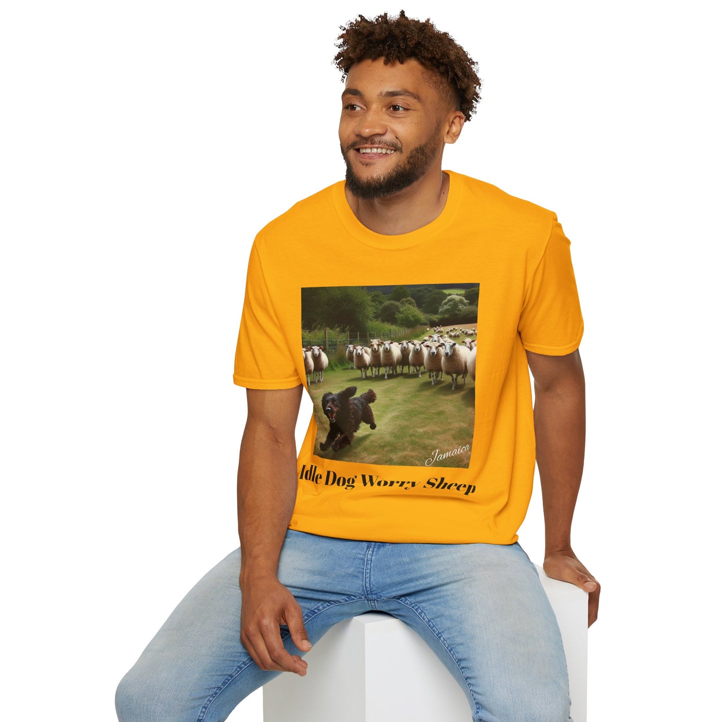 Idle Dog Softstyle T-Shirt