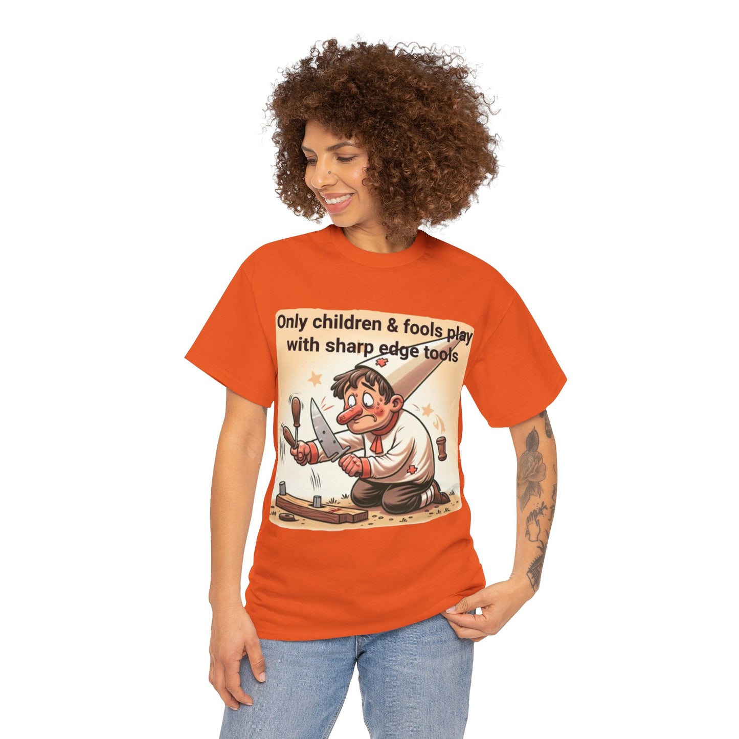 Fools & Sharp Tools Cotton Tee