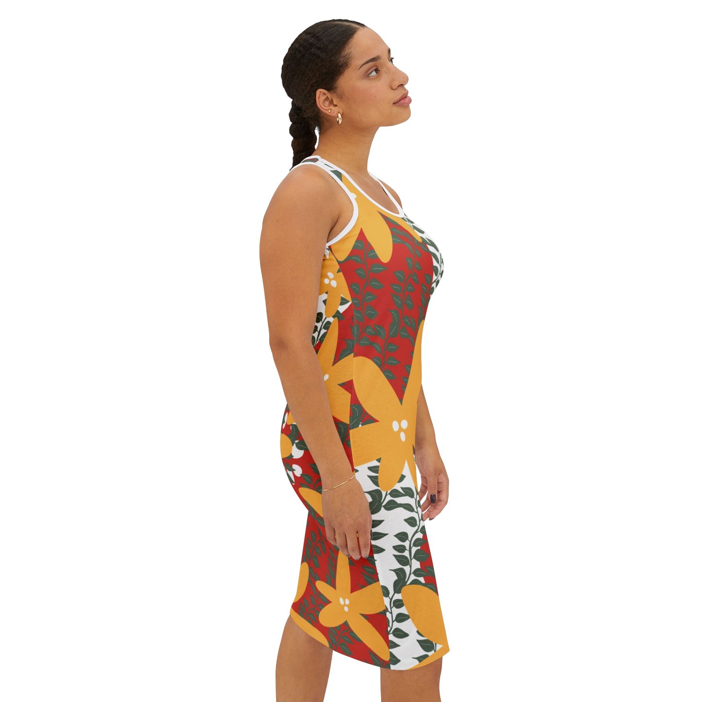 Bohemian Floral Racerback Dress W
