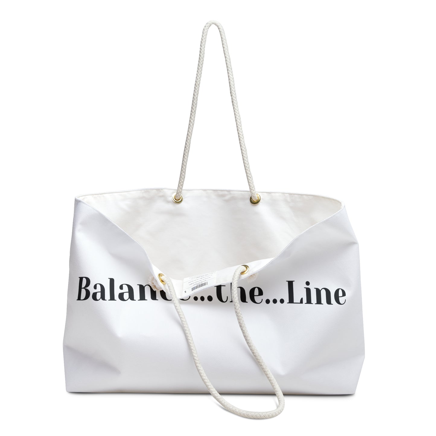 Balance the Line Weekender Bag