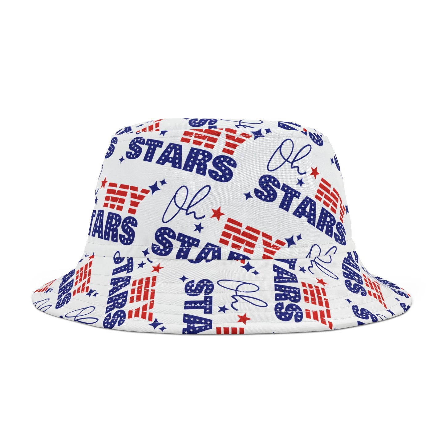'Oh My Stars' Hat Lg Patterned Bucket