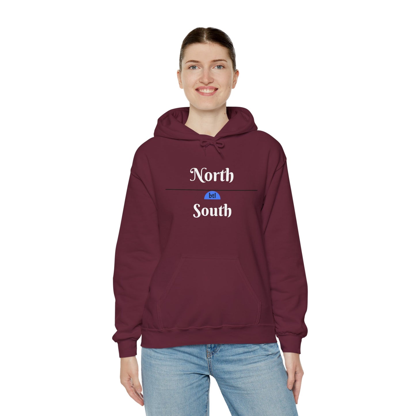 North/South Hooded Sweatshirt