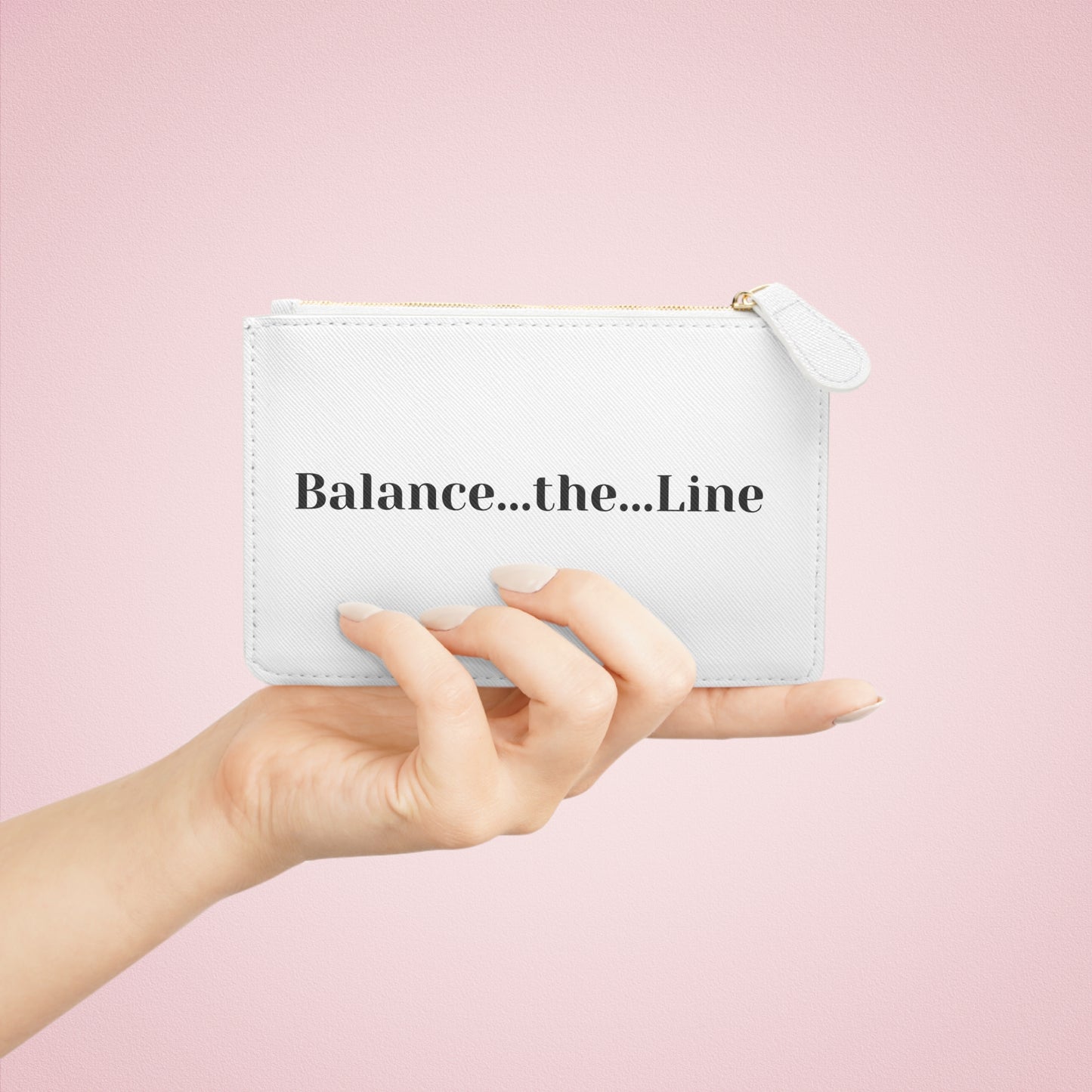Balance the Line Mini Clutch Bag