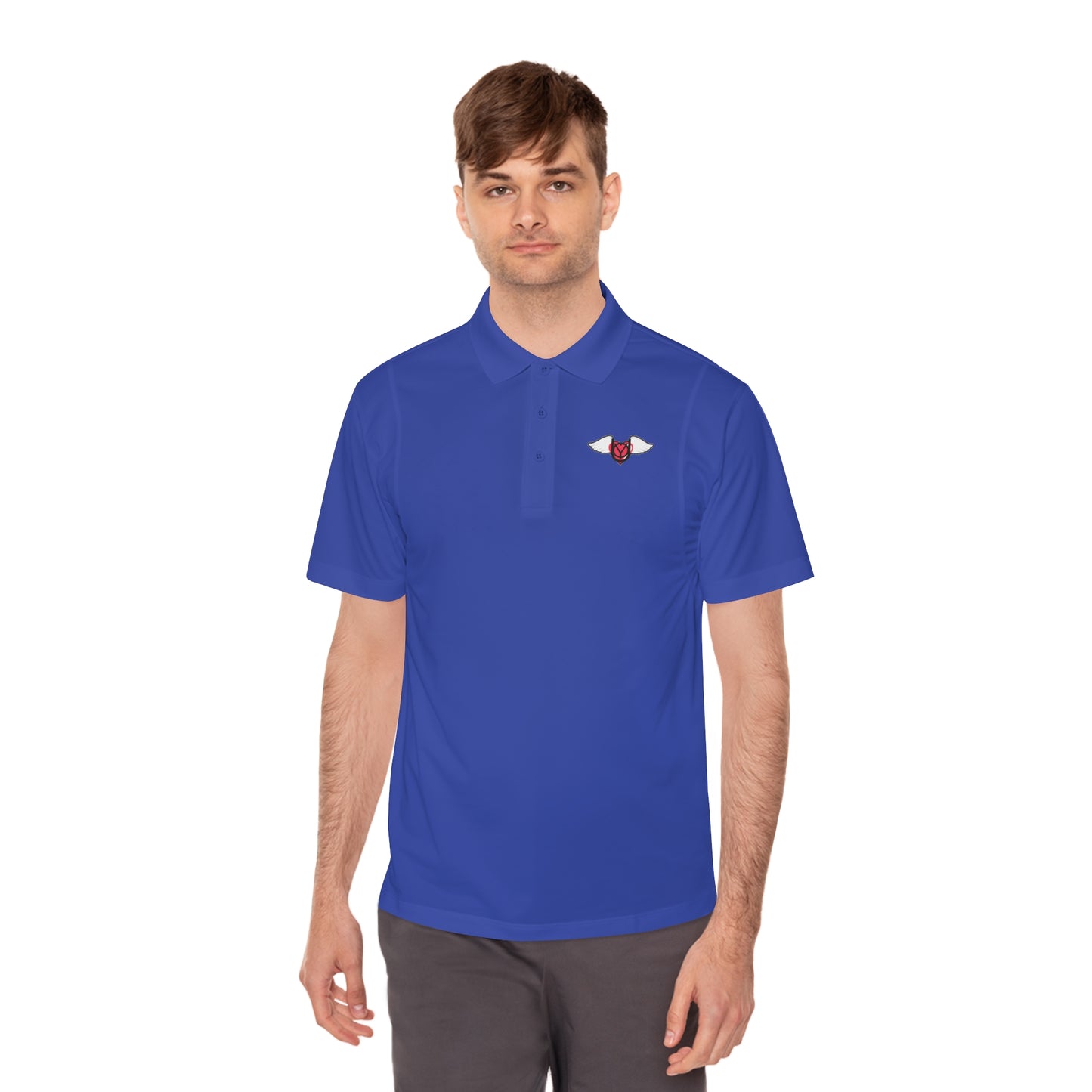 EMbrace The You Men's Sport Polo Shirt (Plain)