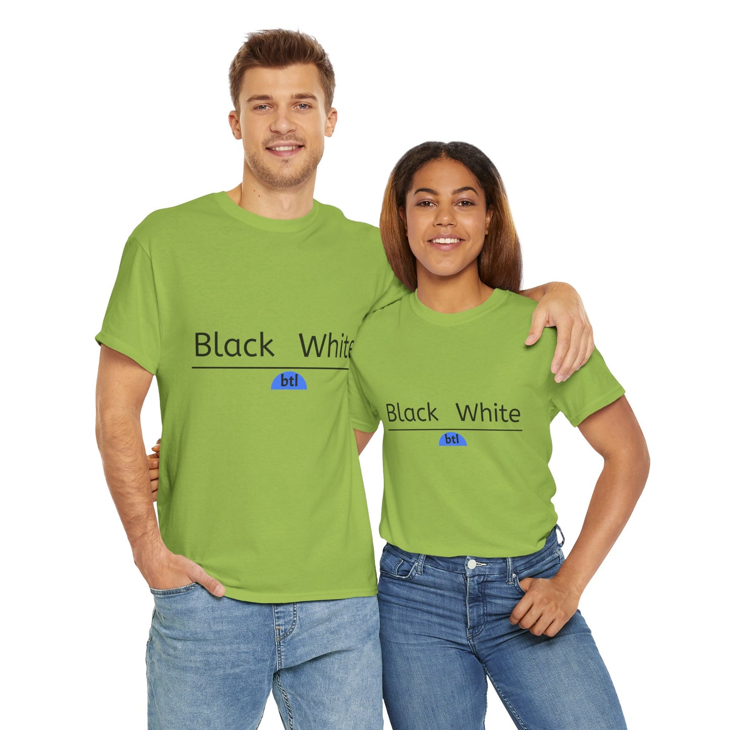 Black/White Unisex Tee