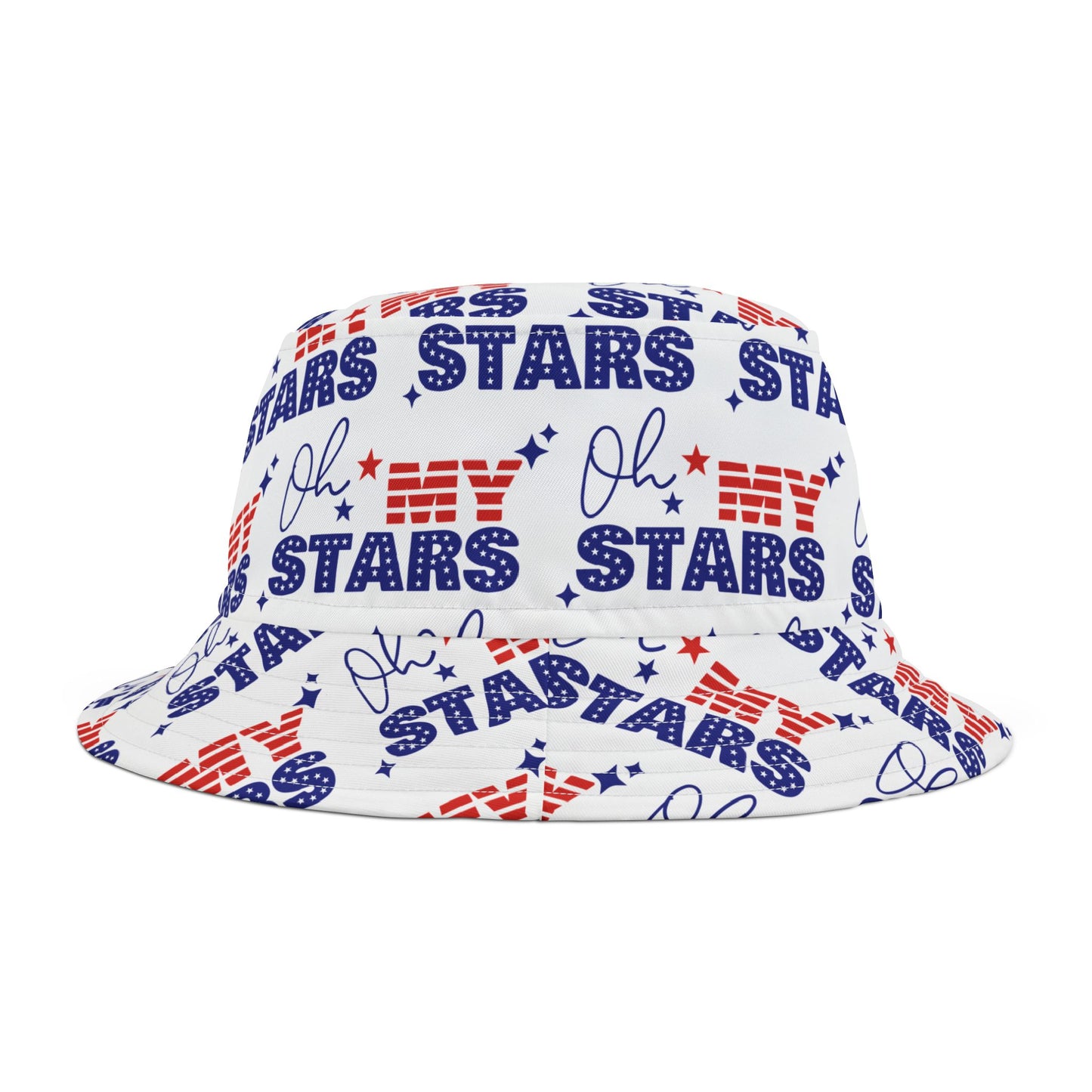 'Oh My Stars' Hat Lg Patterned Bucket