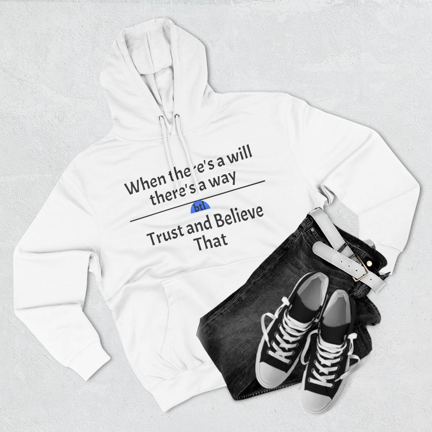 A Way Three-Panel Fleece Hoodie