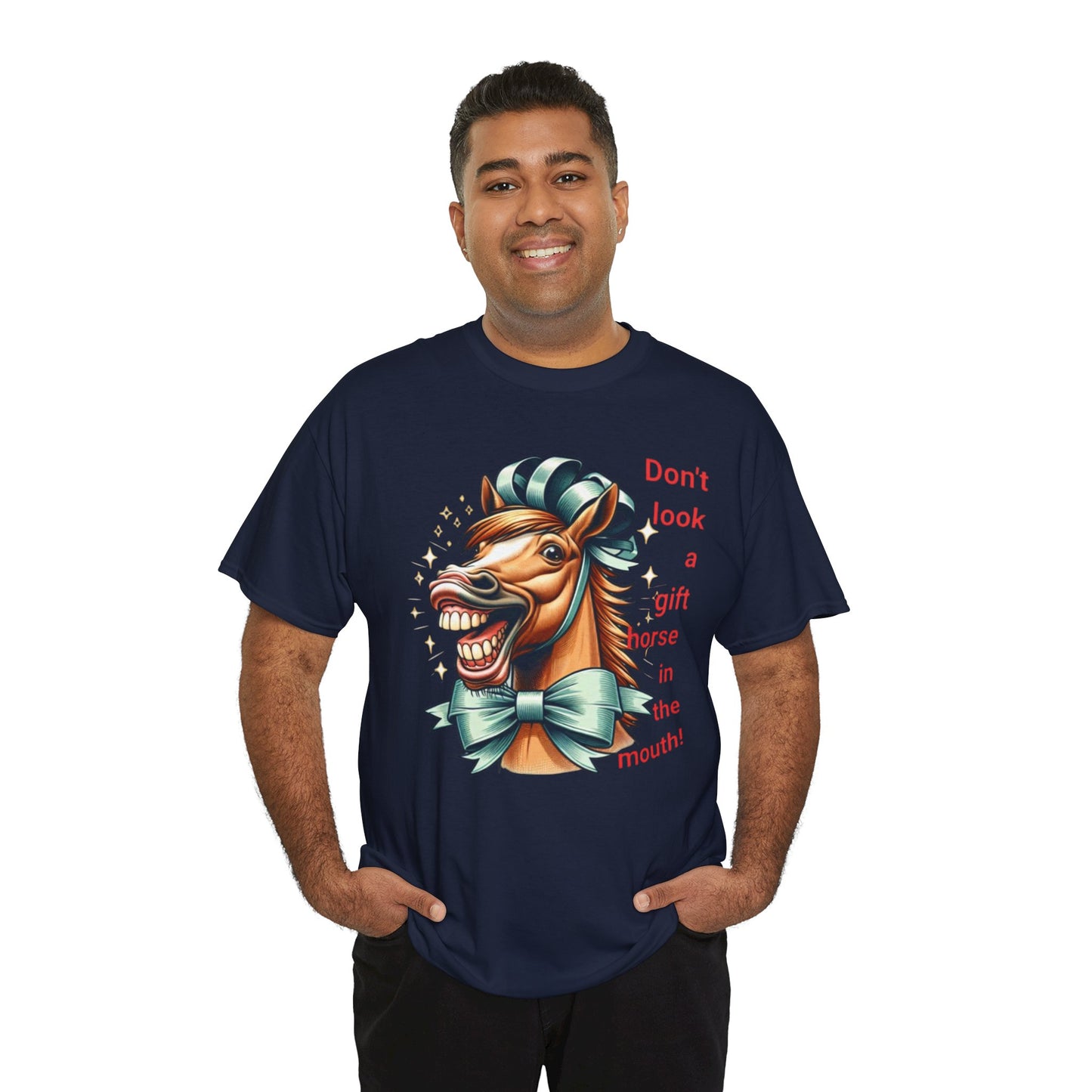 Gift Horse Cotton Tee