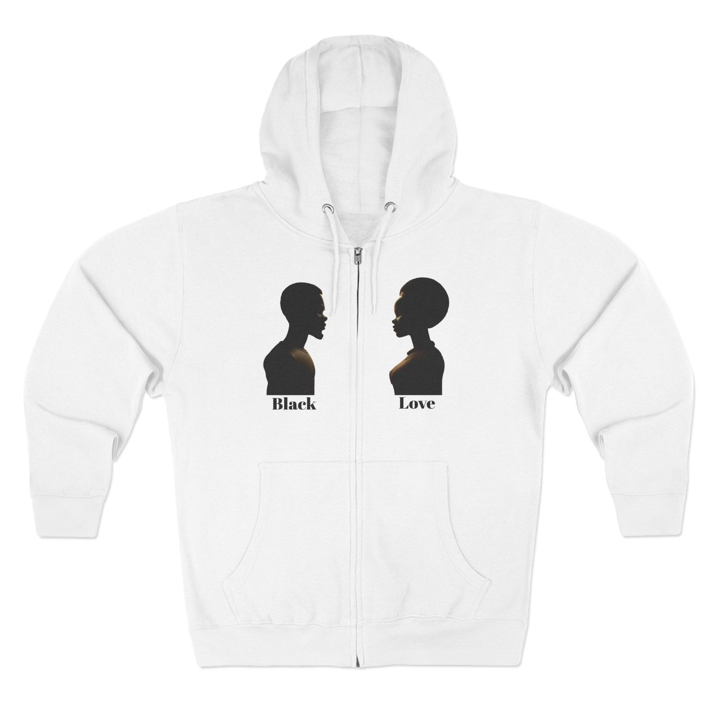 "Black Love" Unisex Zip Hoodie