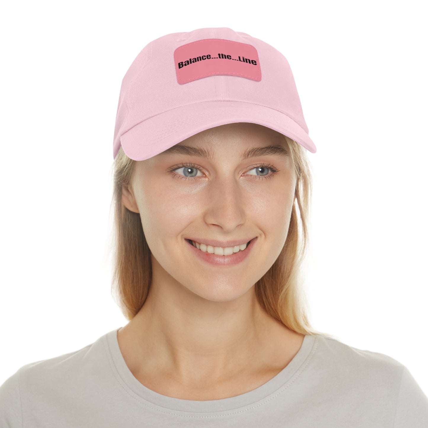 Balance the Line Dad Hat Leather Patch (RP)