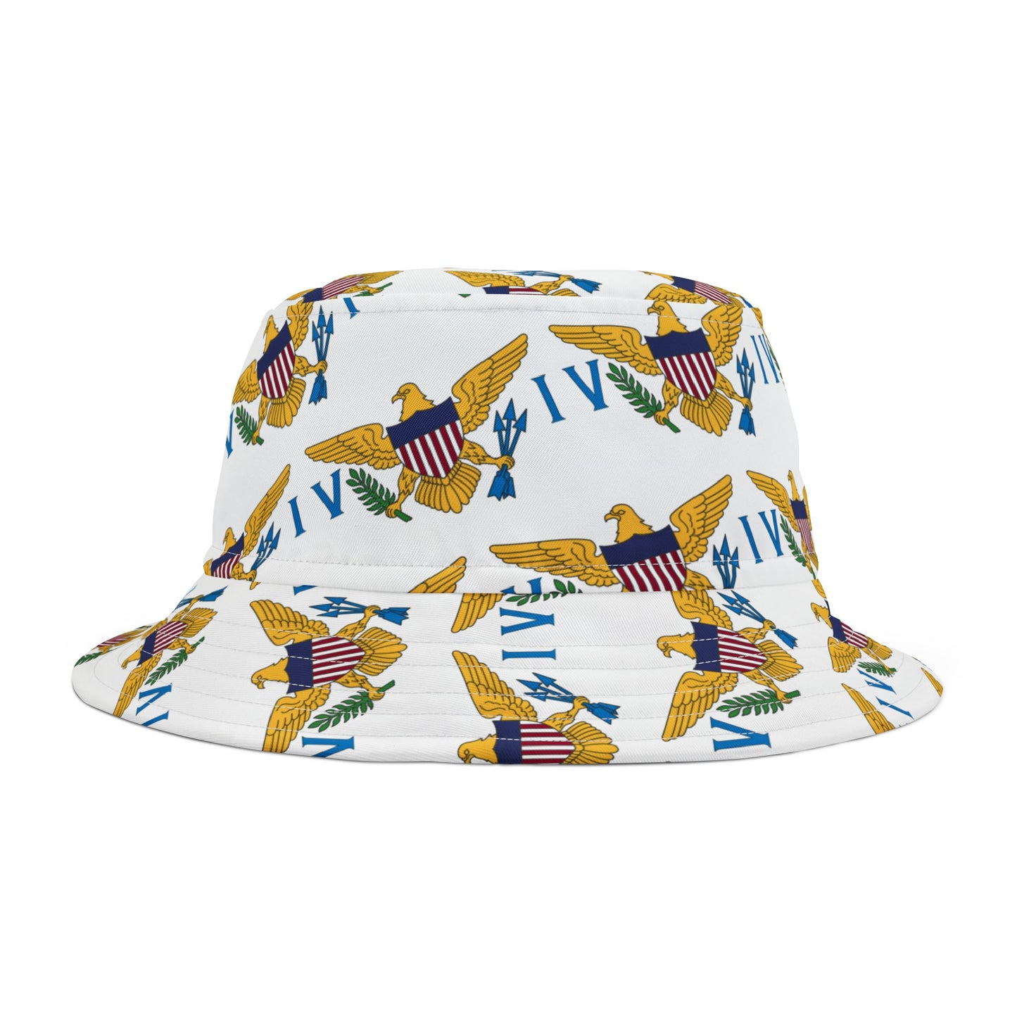USVI Hat Lg Patterned Bucket