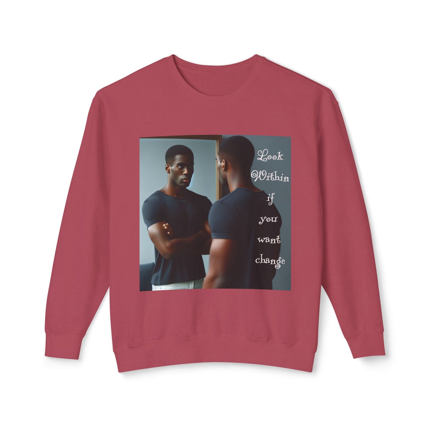 Look Within Unisex Crewneck Sweatshirt