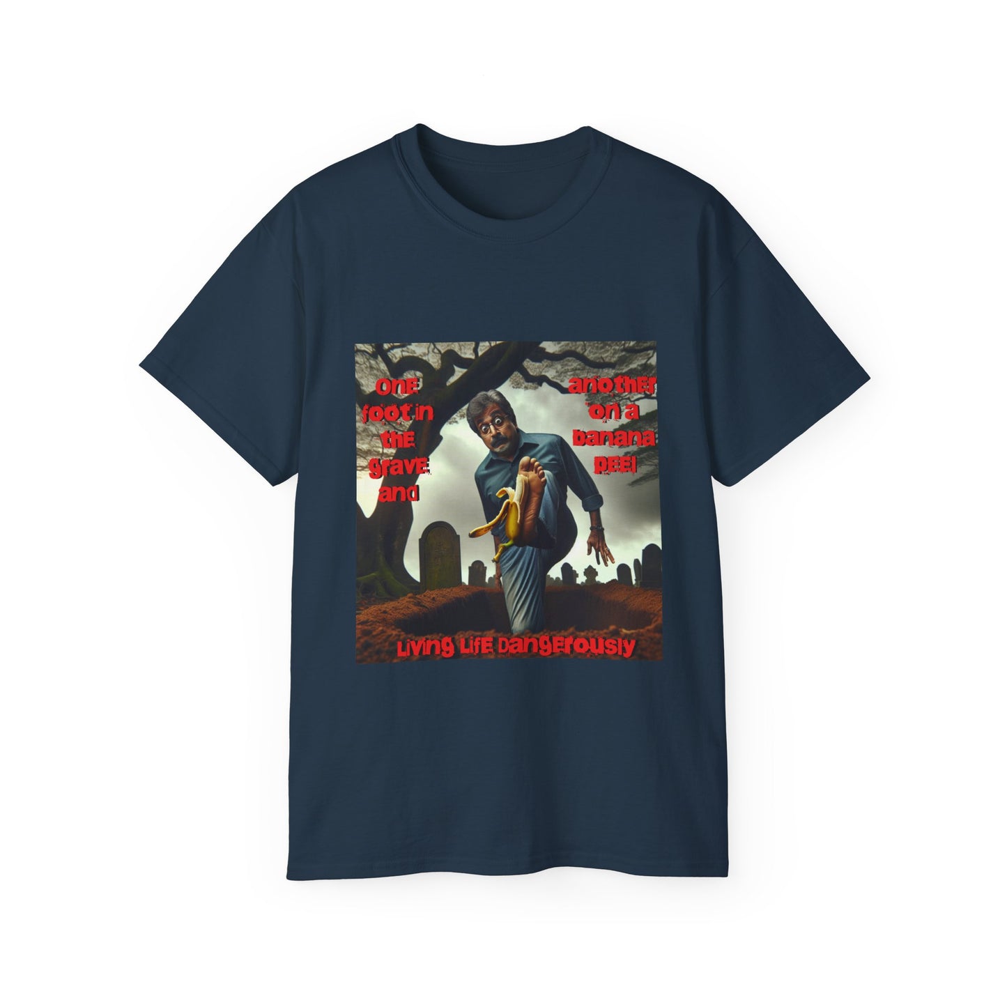 One Foot in the Grave Tee