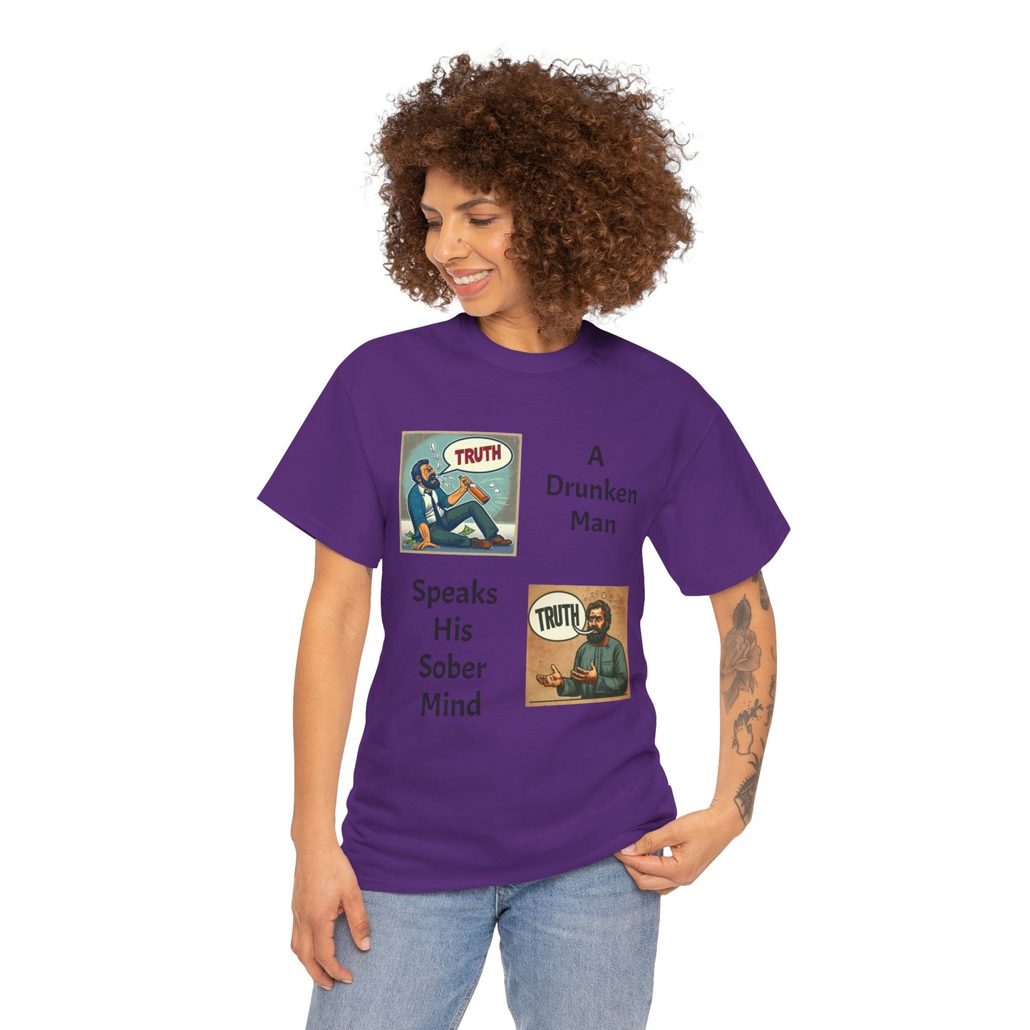 Sober Mind Cotton Tee