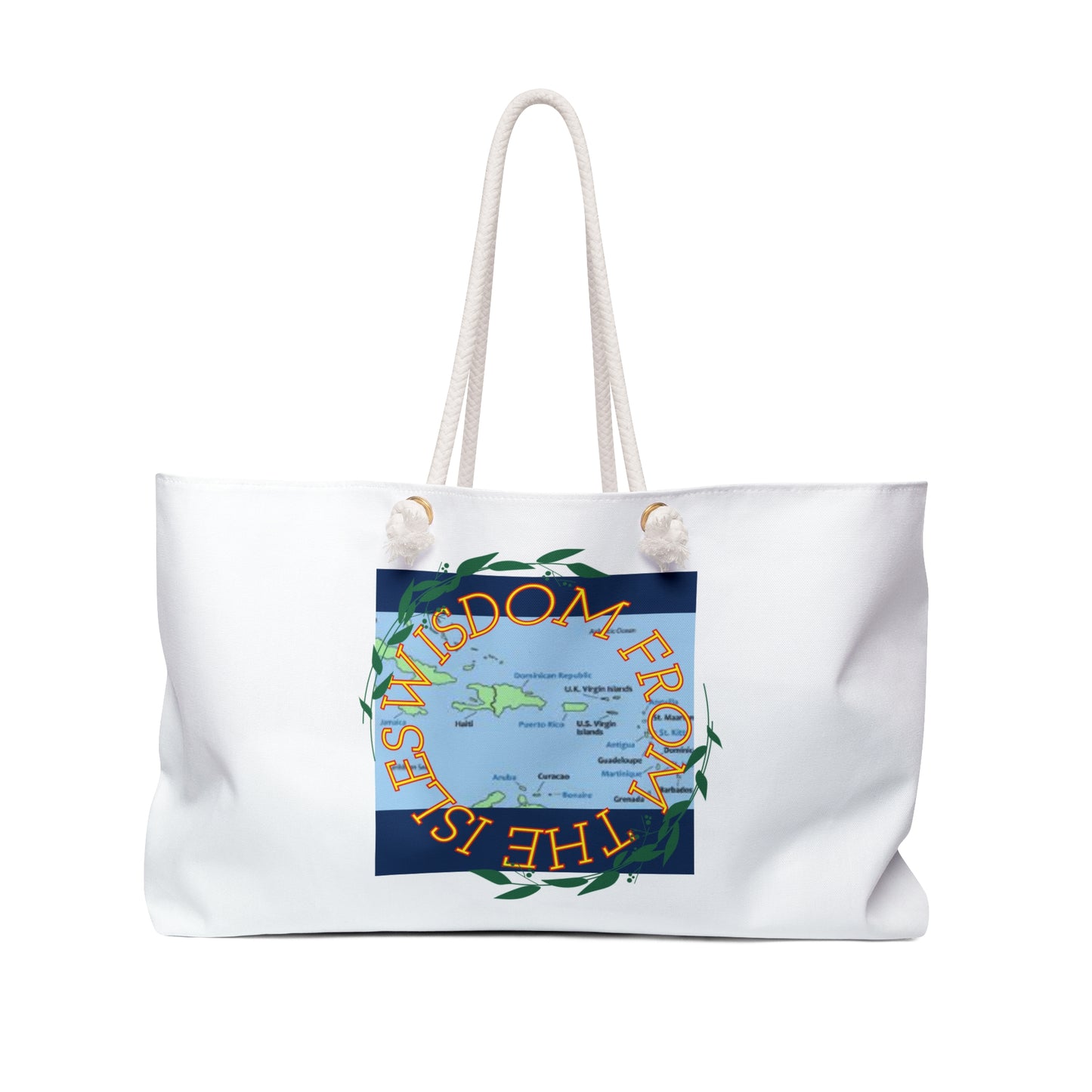 Wisdom FTI (Logo) Weekender Bag White