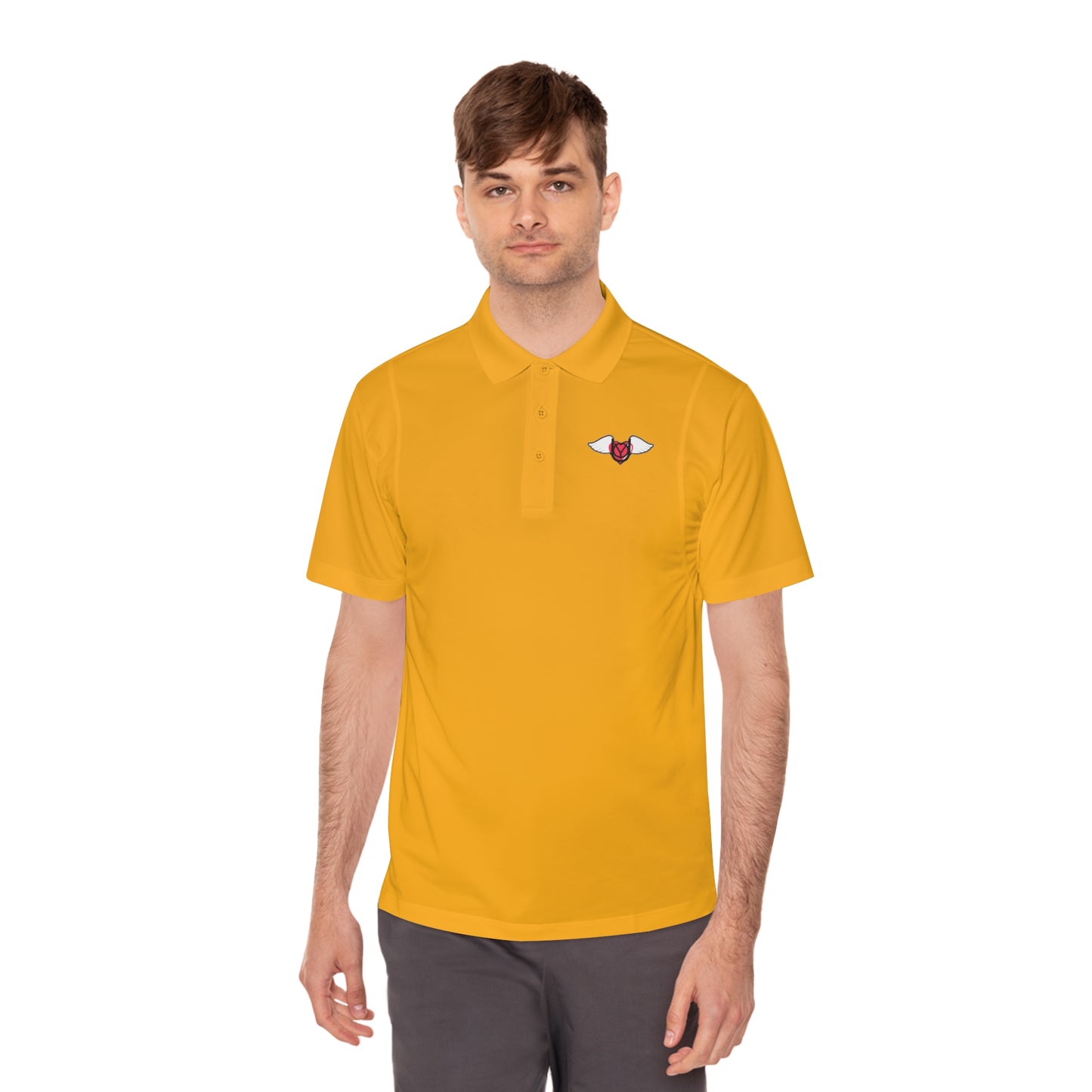 EMbrace The You Men's Sport Polo Shirt (Plain)