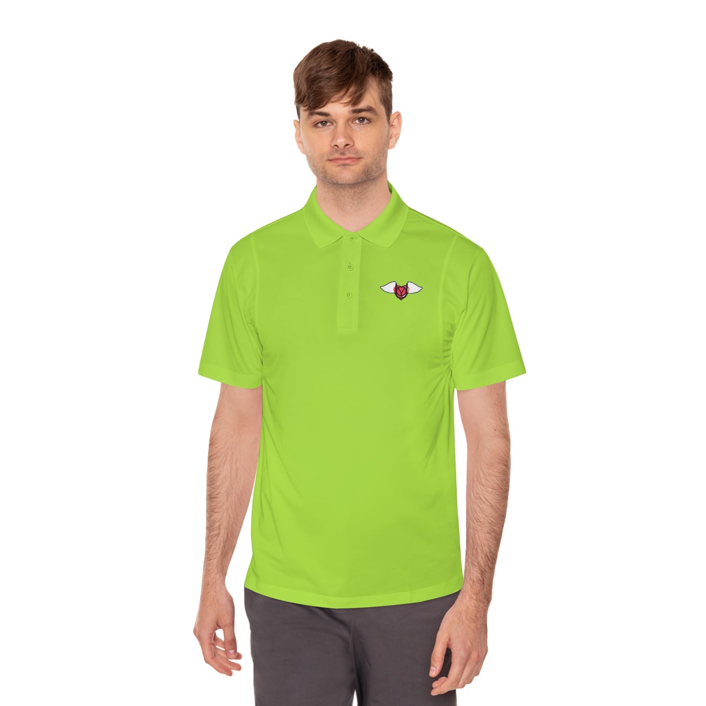 EMbrace The You Men's Sport Polo Shirt (Plain)