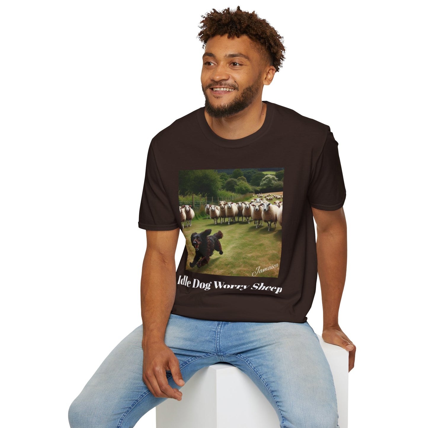 Idle Dog Softstyle T-Shirt
