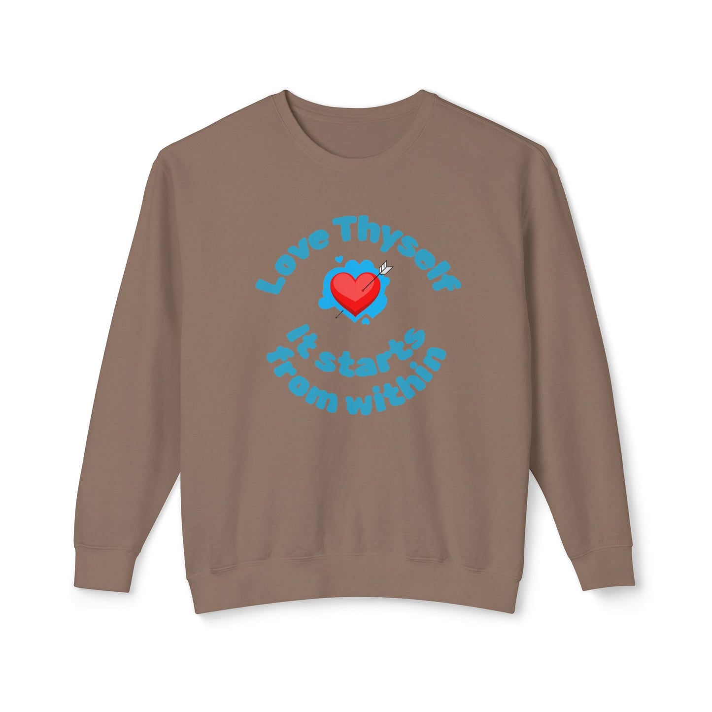 Love Thyself Unisex Lightweight Sweatshirt