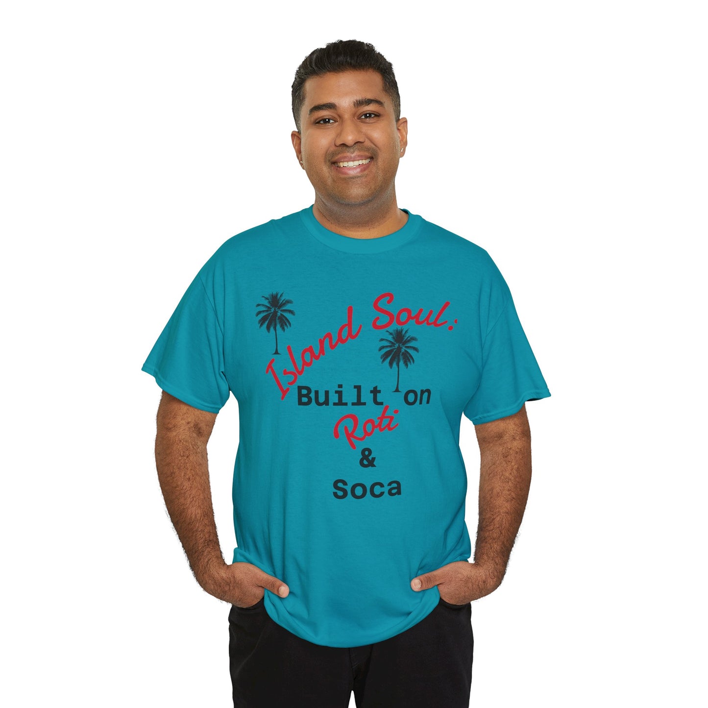 Island Soul Unisex Tee - Built on Roti & Soca