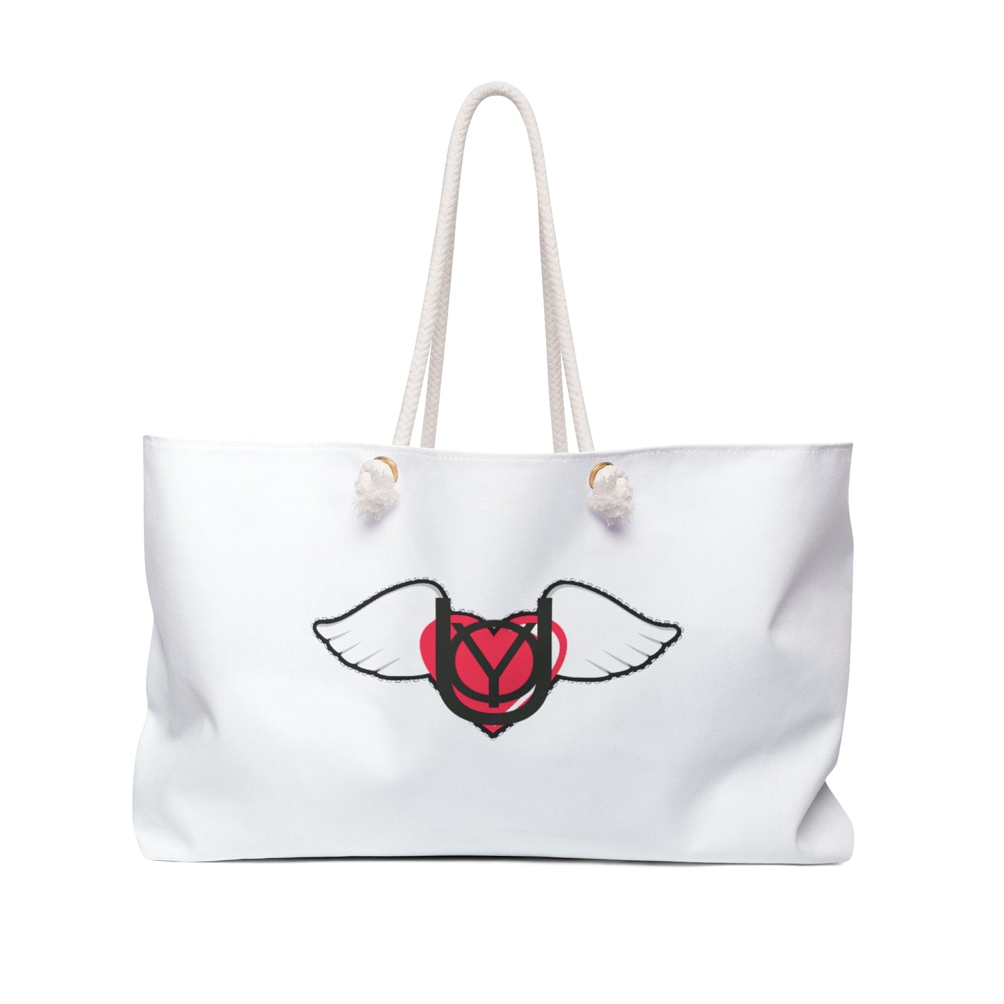 Embrace the You (Logo) Weekender Bag White