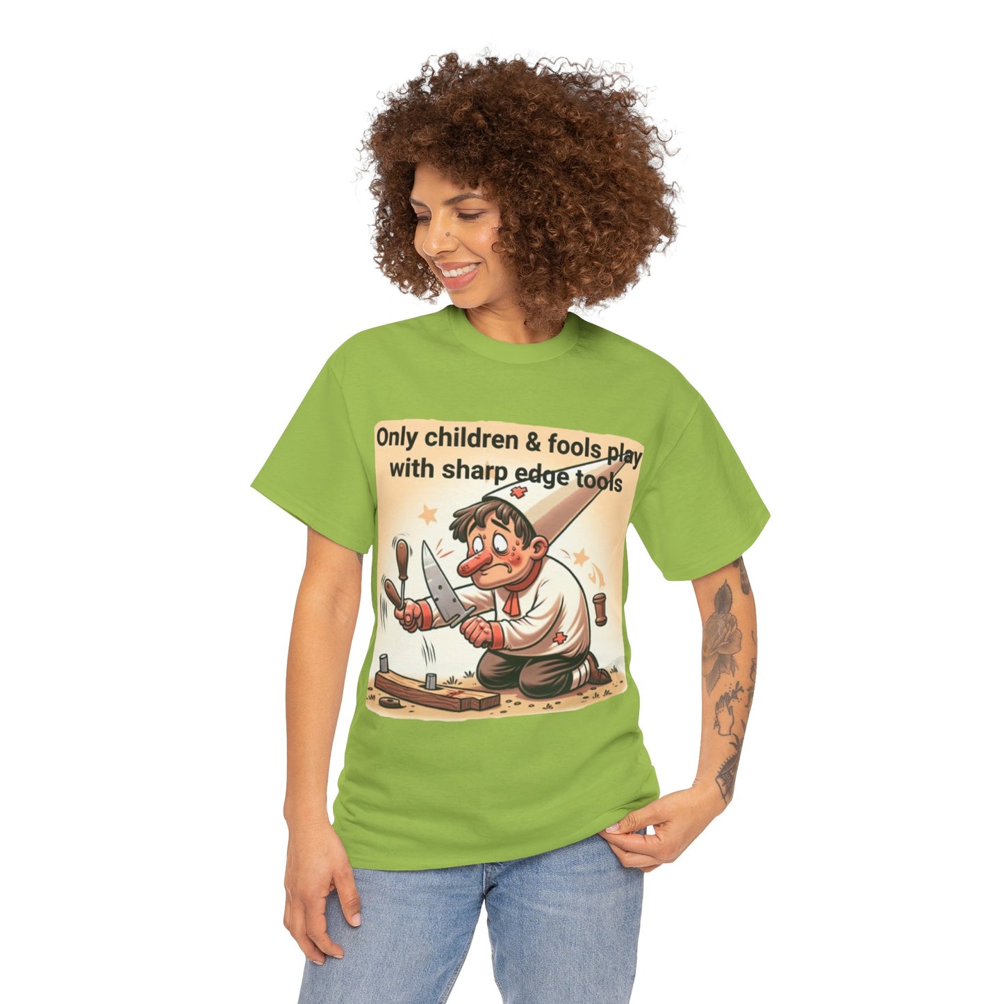 Fools & Sharp Tools Cotton Tee