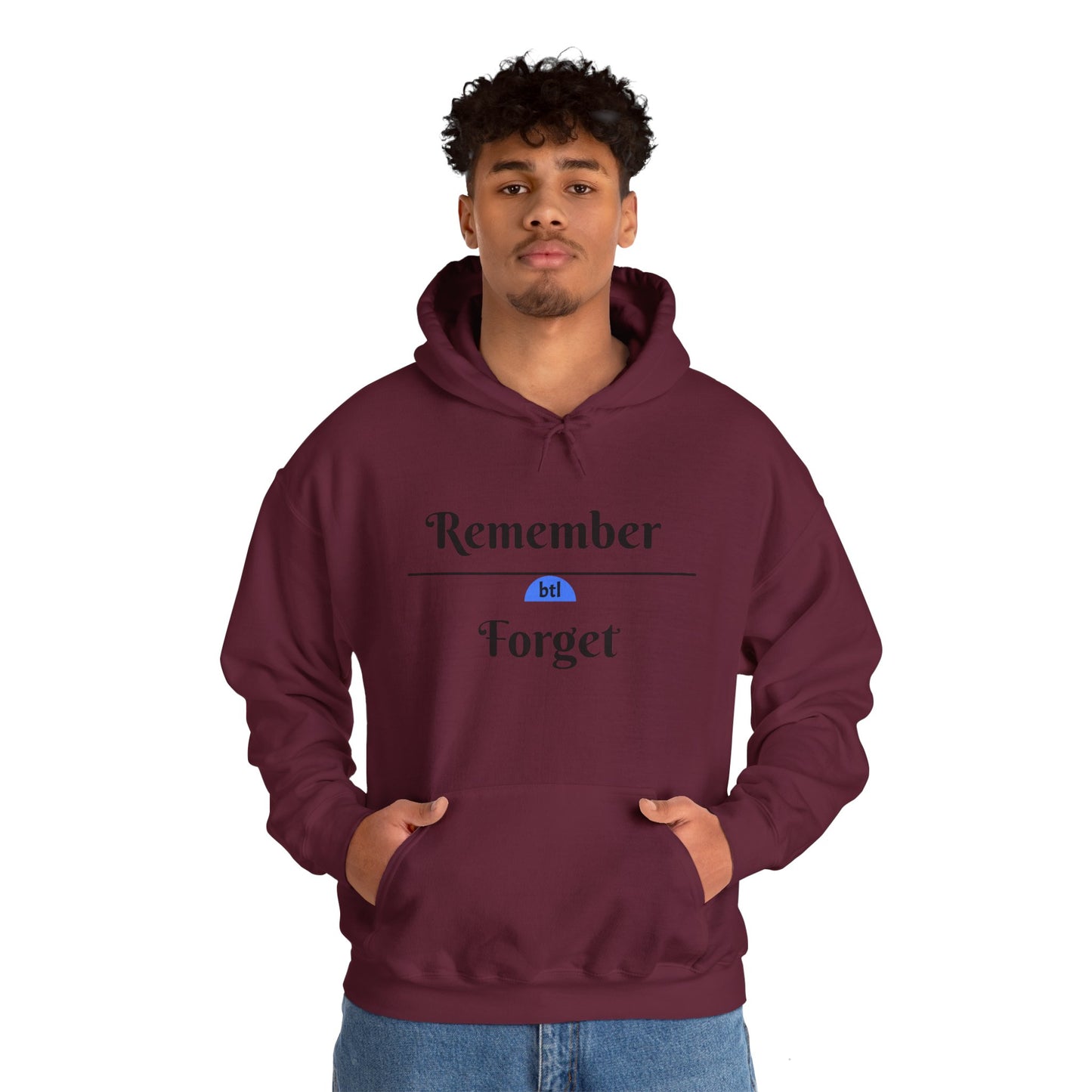 Remember/Forget Hooded Sweatshirt