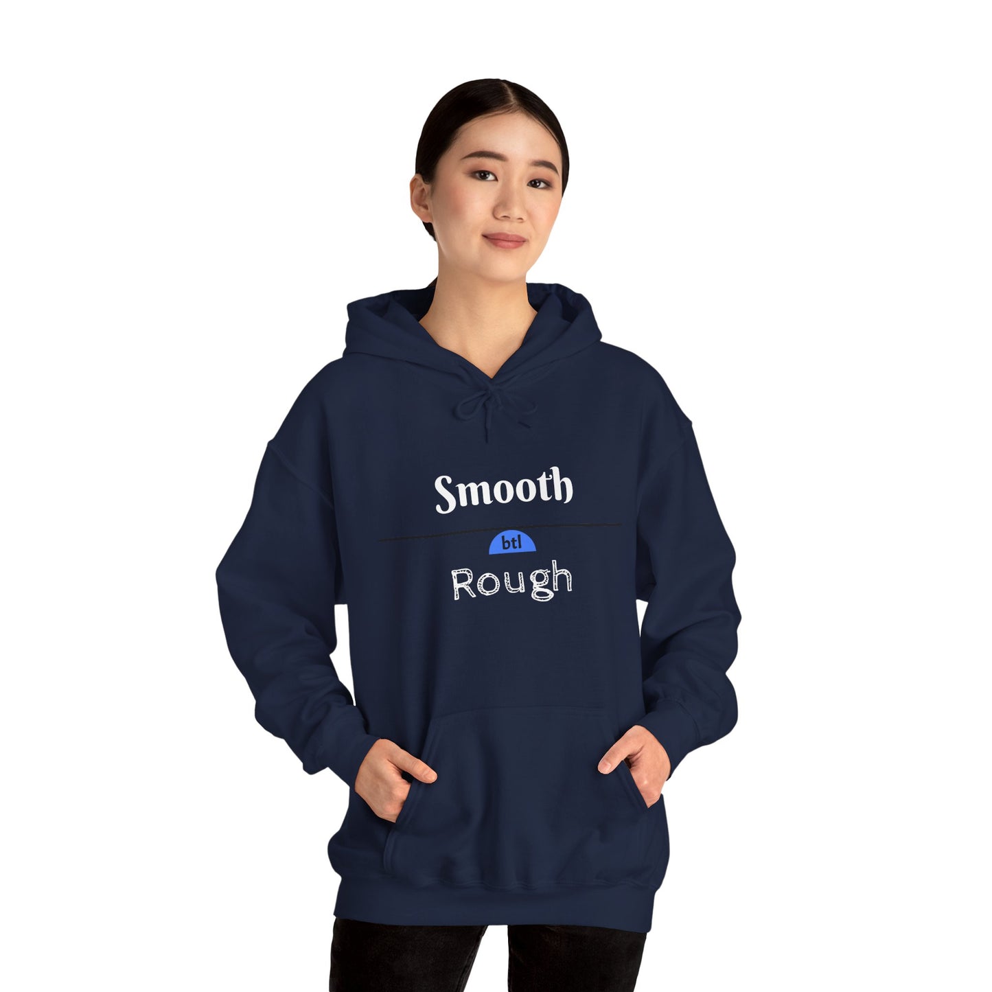 Smooth/Rough Hooded Sweatshirt