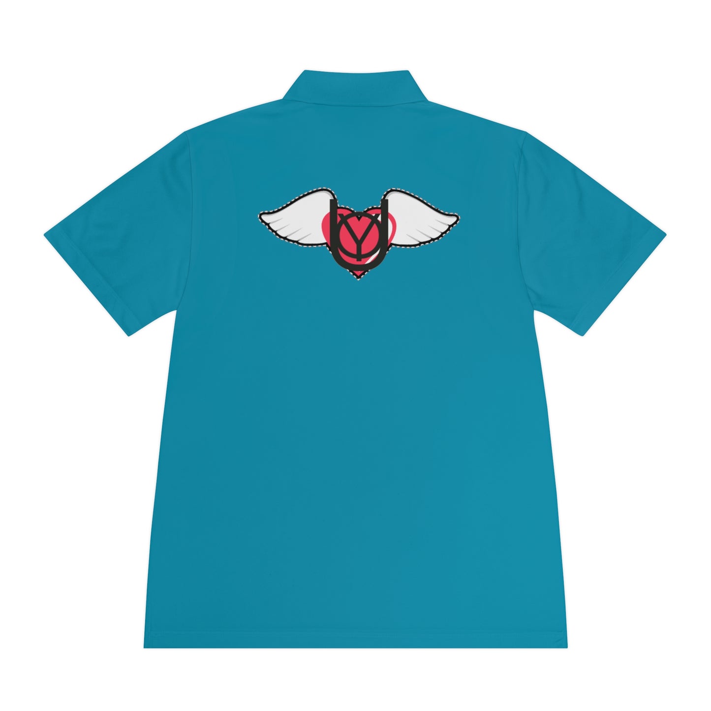 EMbrace The You Men's Sport Polo Shirt (Logo)
