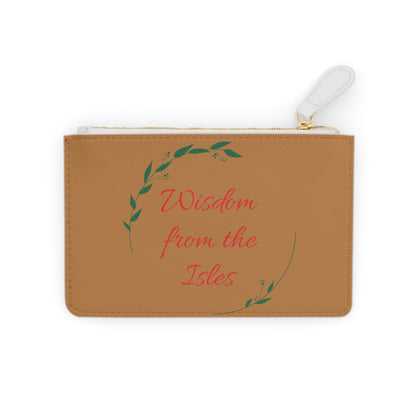 Wisdom FTI Mini Clutch Bag (Tan)